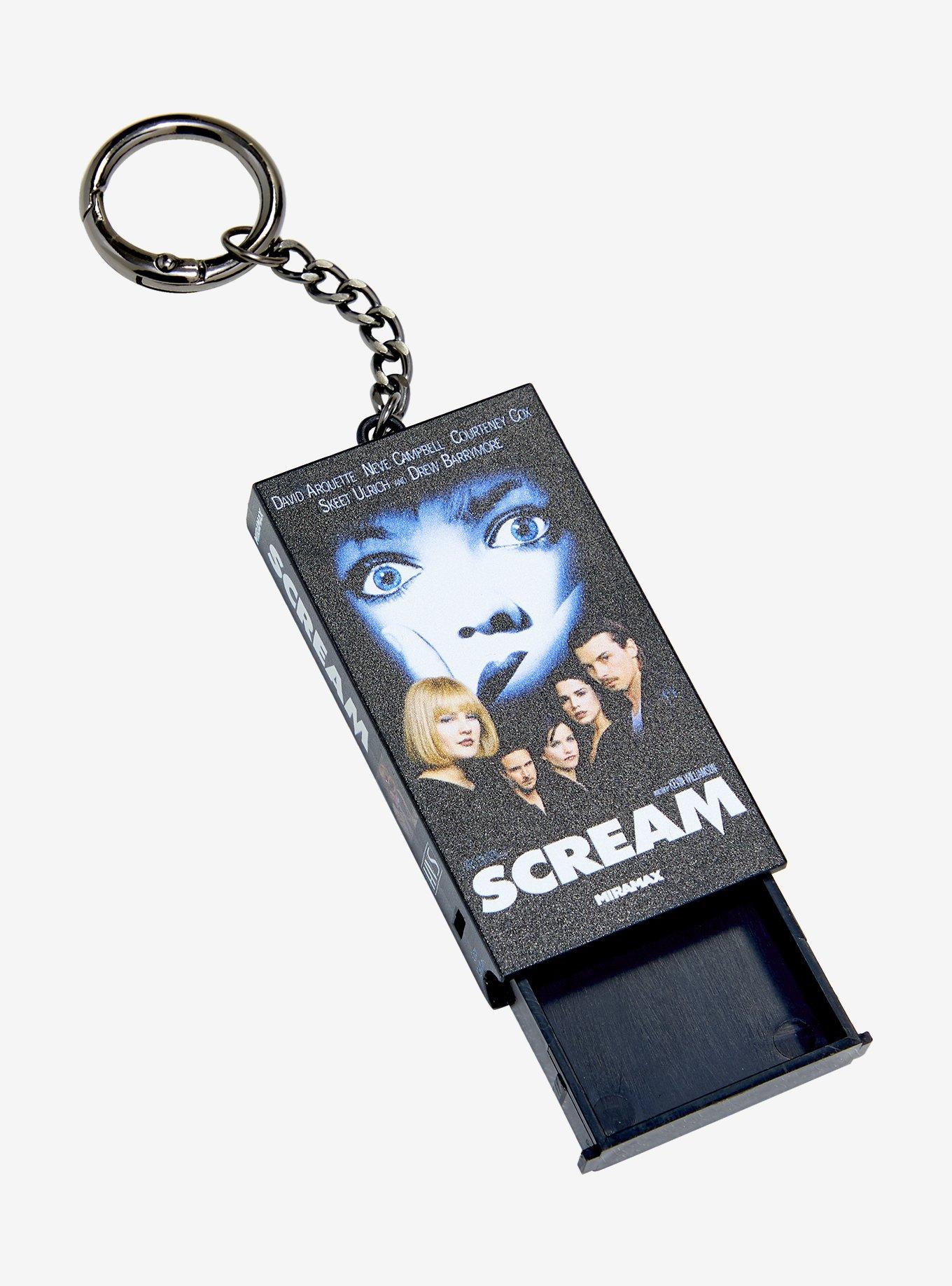Scream VHS Poster Sliding Keychain &mdash; BoxLunch Exclusive, , alternate - view 3