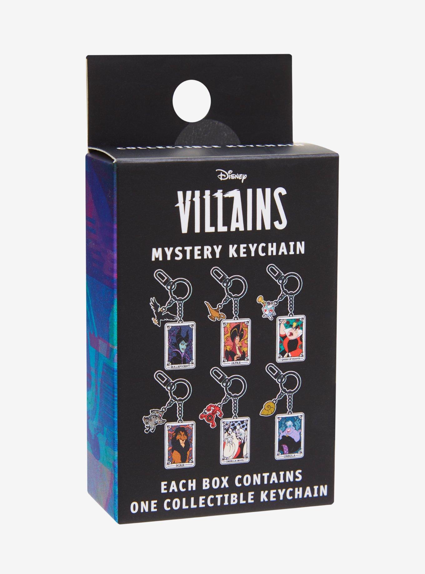 Disney Villains Cards Blind Box Keychain - BoxLunch Exclusive, , alternate - view 3