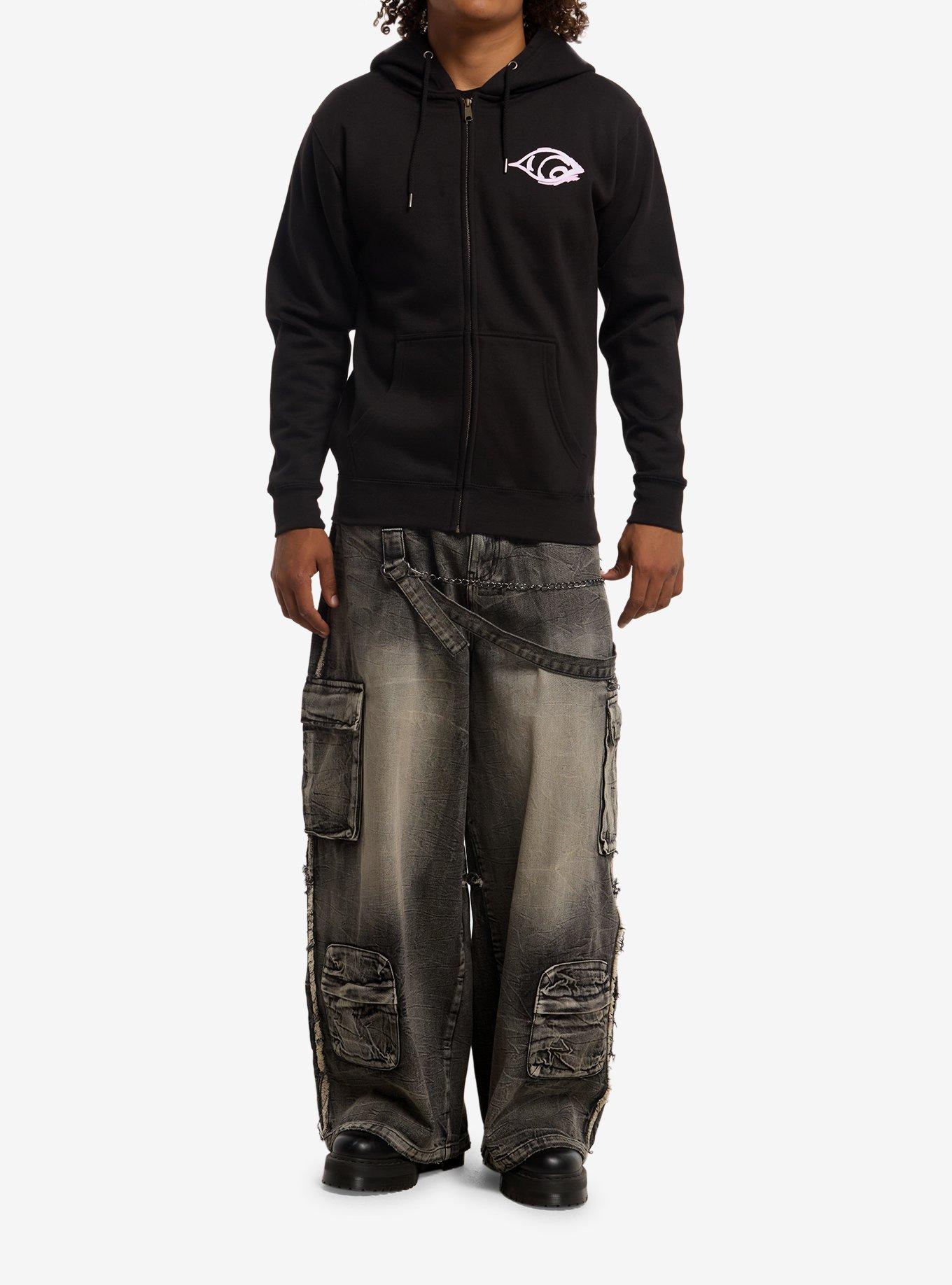 The Amazing Digital Circus Finale Abstracted Group Hoodie, BLACK, alternate - view 3