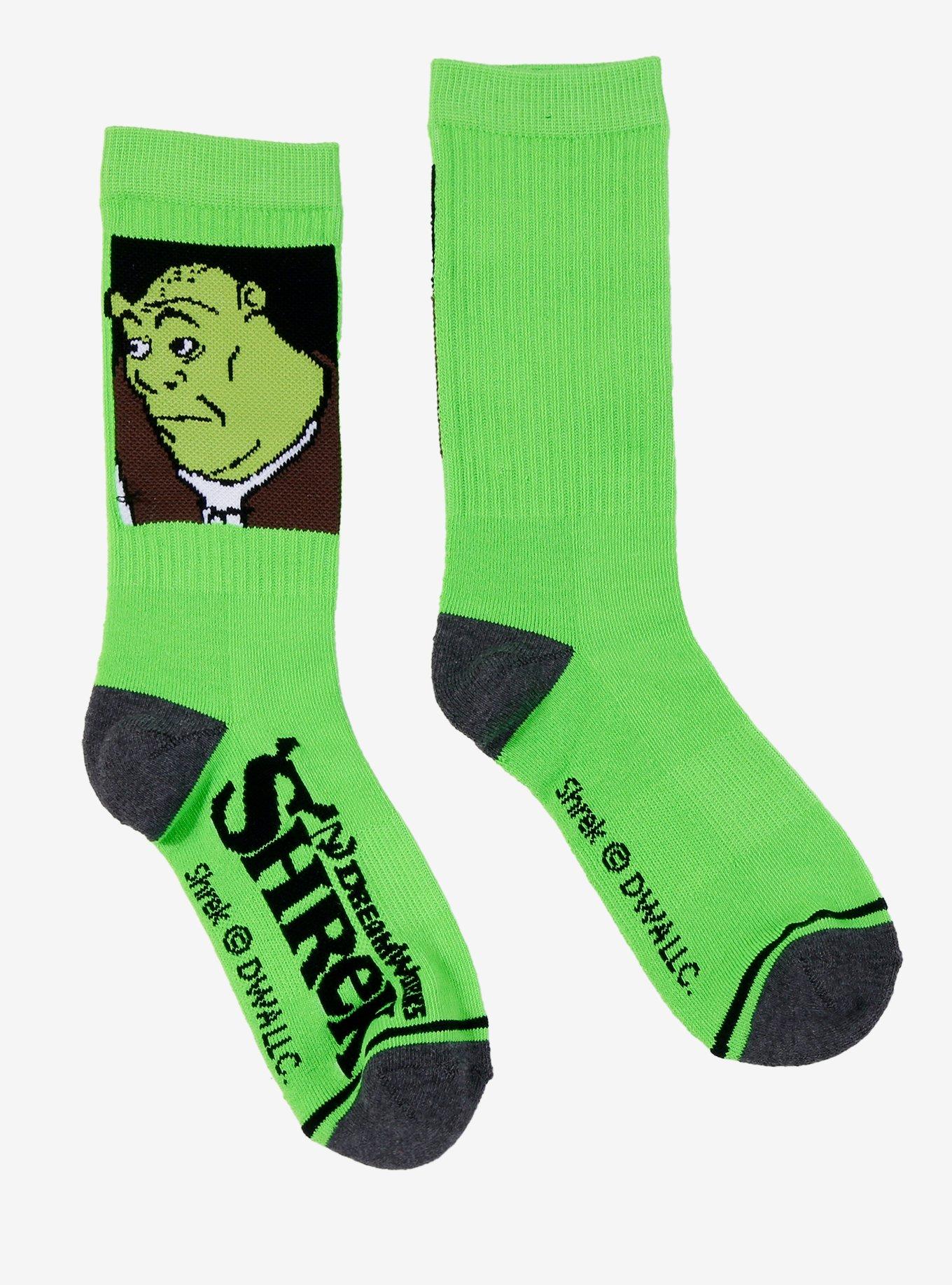 Shrek Meme Crew Socks, , hi-res