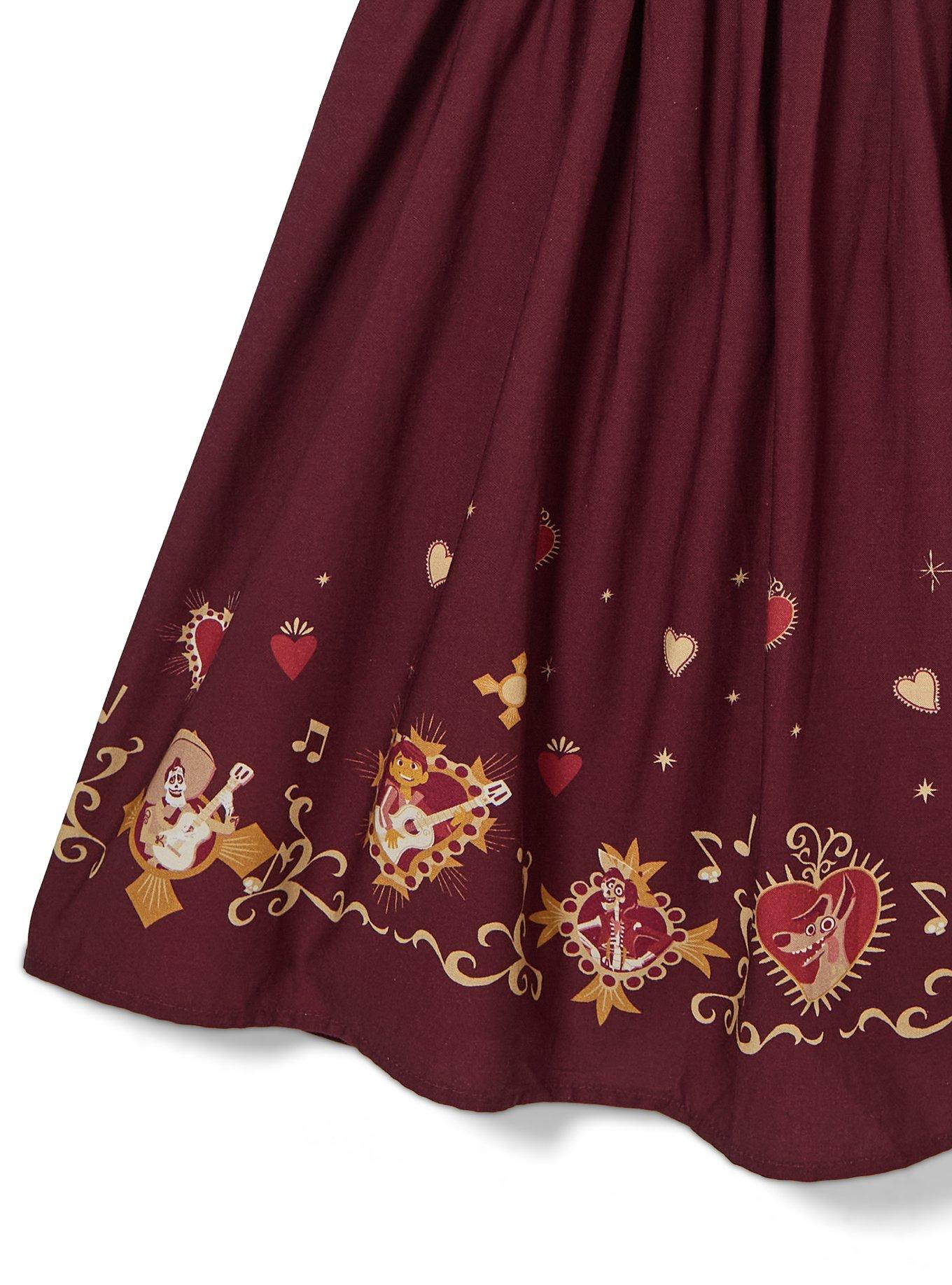 Disney Pixar Coco Ruffle Plus Dress - BoxLunch Exclusive