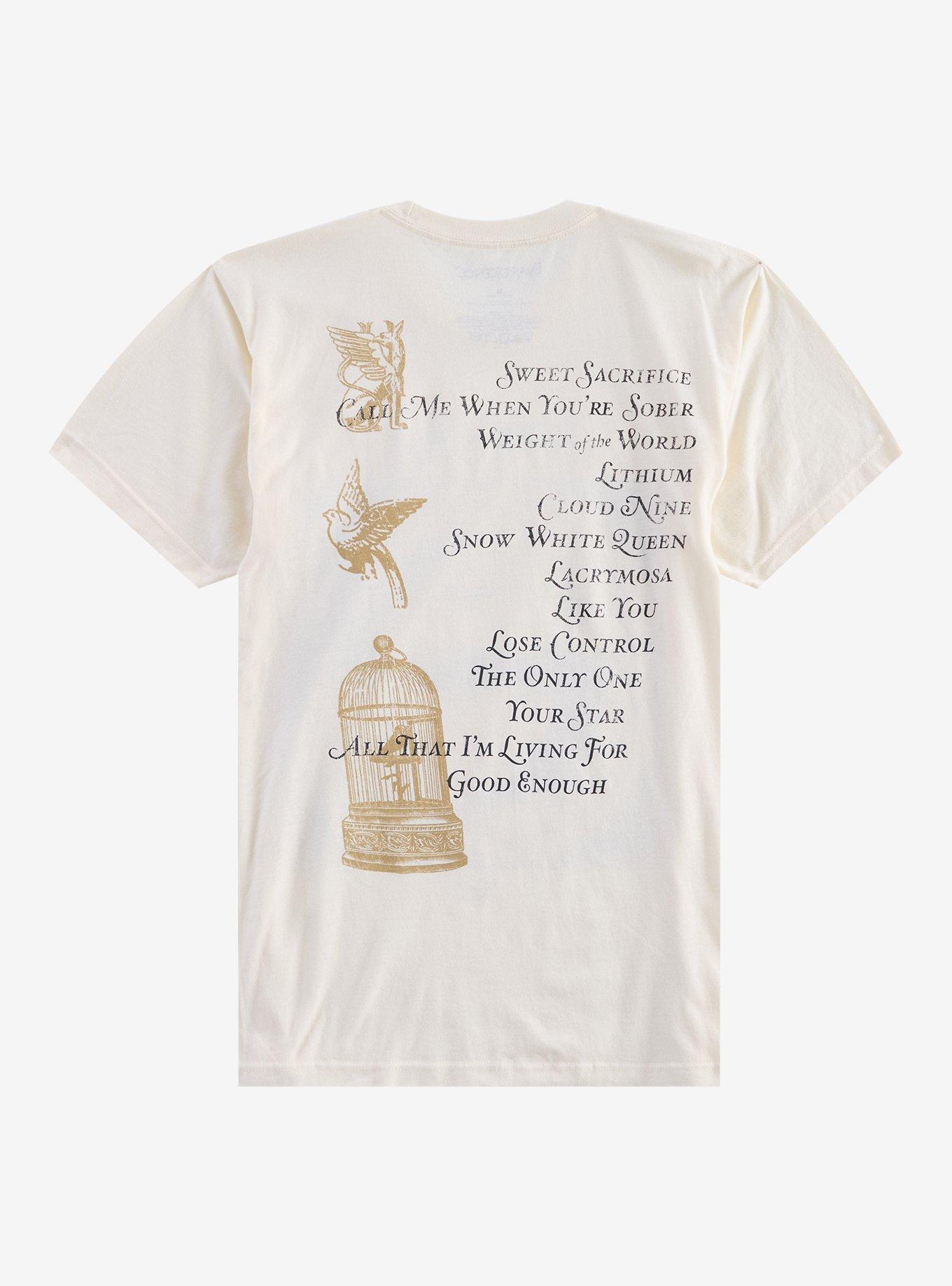 Evanescence Open Door Tracklist T-Shirt, , hi-res