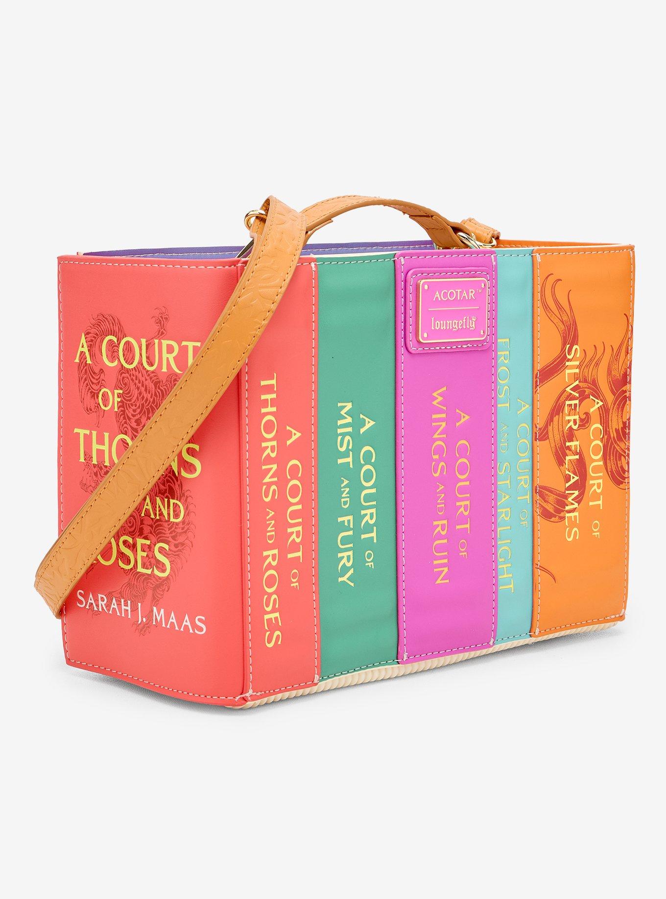 Loungefly A Court Of Thorns And Roses Books Crossbody Bag, , alternate - view 2