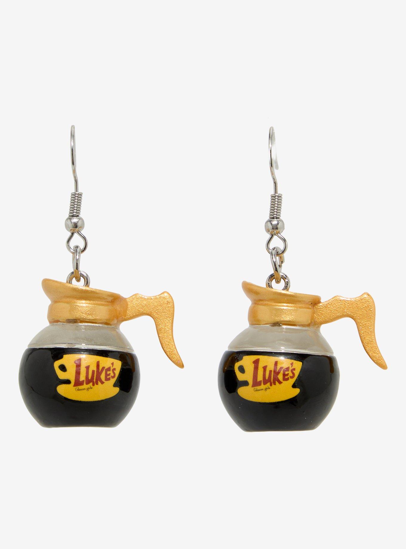 Gilmore Girls Luke's Coffee Pot Drop Earrings, , hi-res