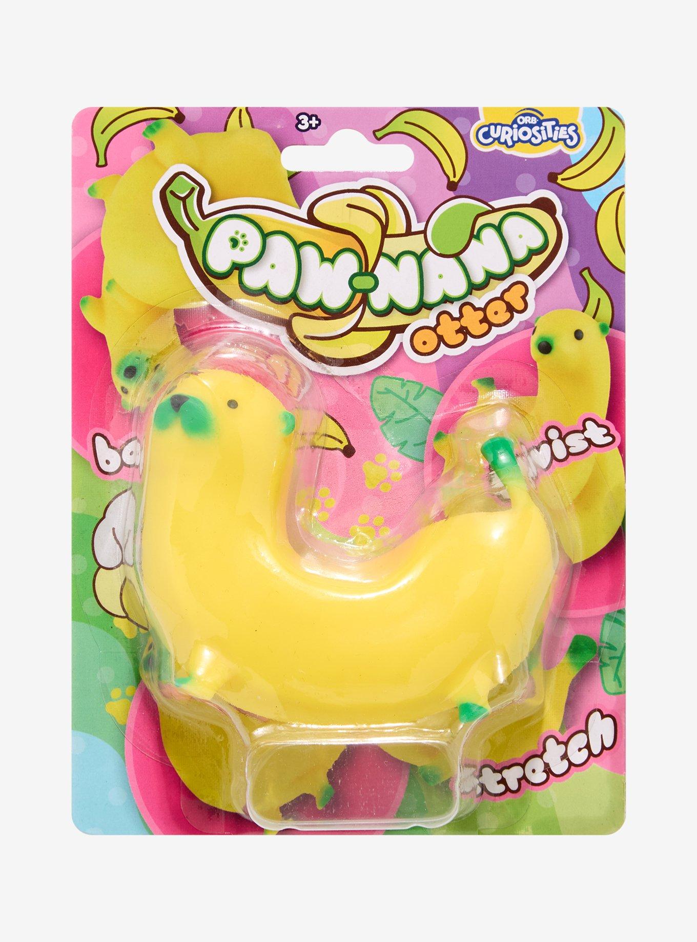 Paw-nana Otter Squishy Toy, , alternate