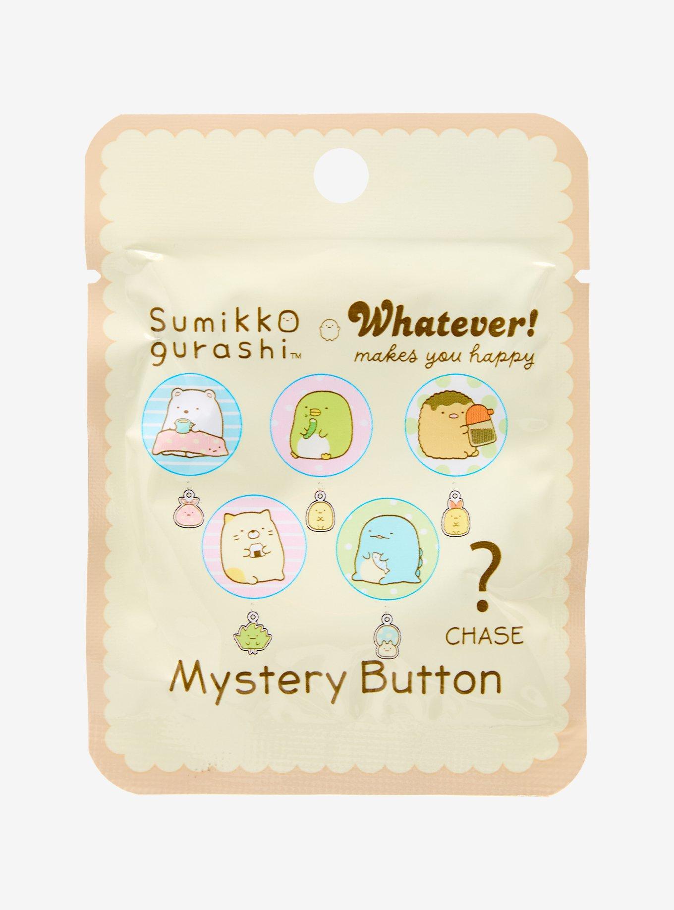 Whatever! Makes You Happy Sumikko Gurashi Blind Bag Button Pin &mdash; BoxLunch Exclusive, , hi-res