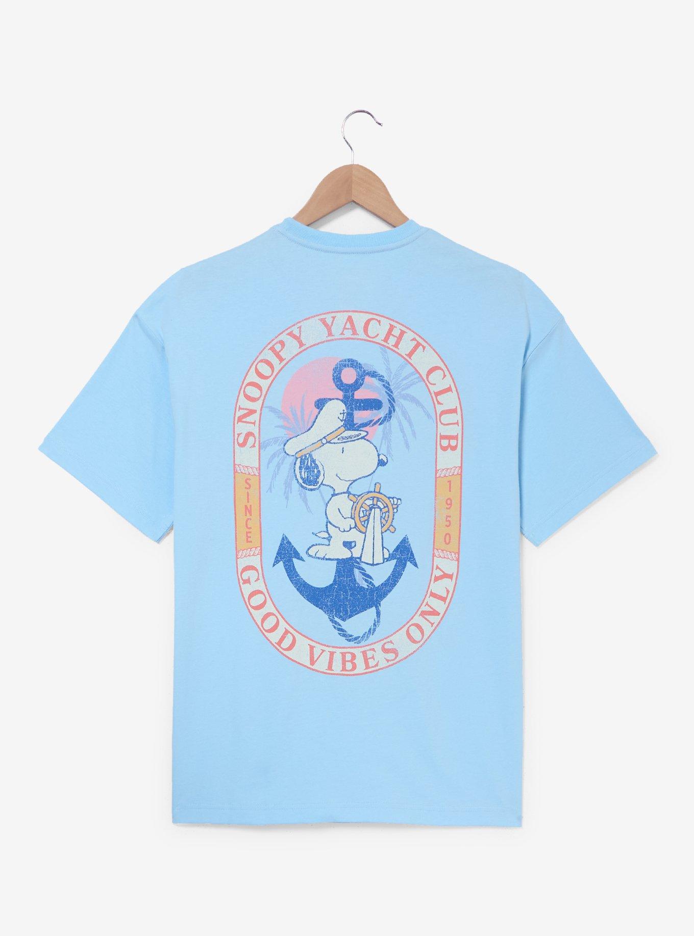 Peanuts Snoopy Yacht Club Women's T-Shirt - BoXLunch Exclusive, , hi-res