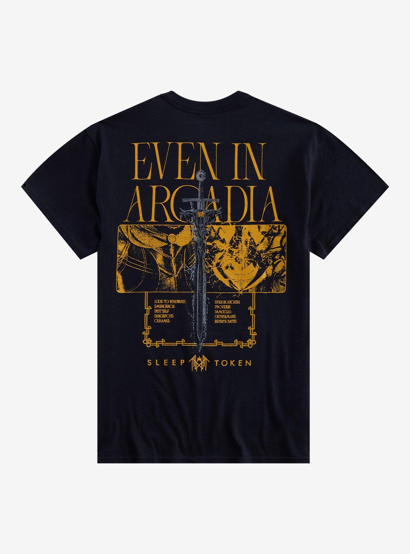 Sleep Token Even In Arcadia Tracklist T-Shirt, , hi-res