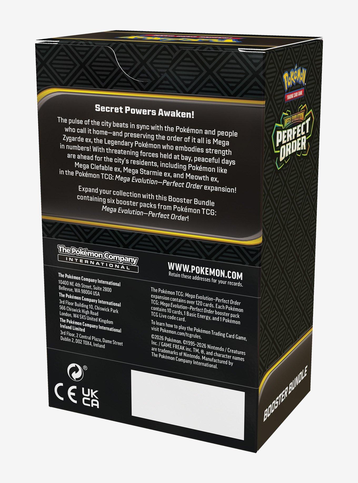 Pok&eacute;mon Trading Card Game Mega Evolution: Perfect Order Booster Bundle, , alternate