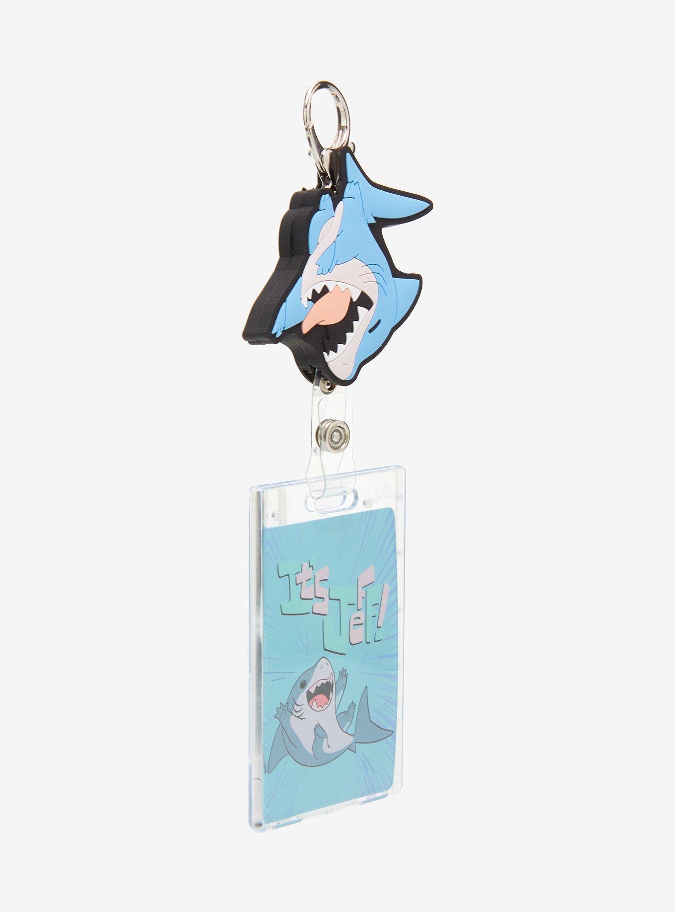Marvel Rivals Jeff the Land Shark Retractable Lanyard, , alternate - view 3