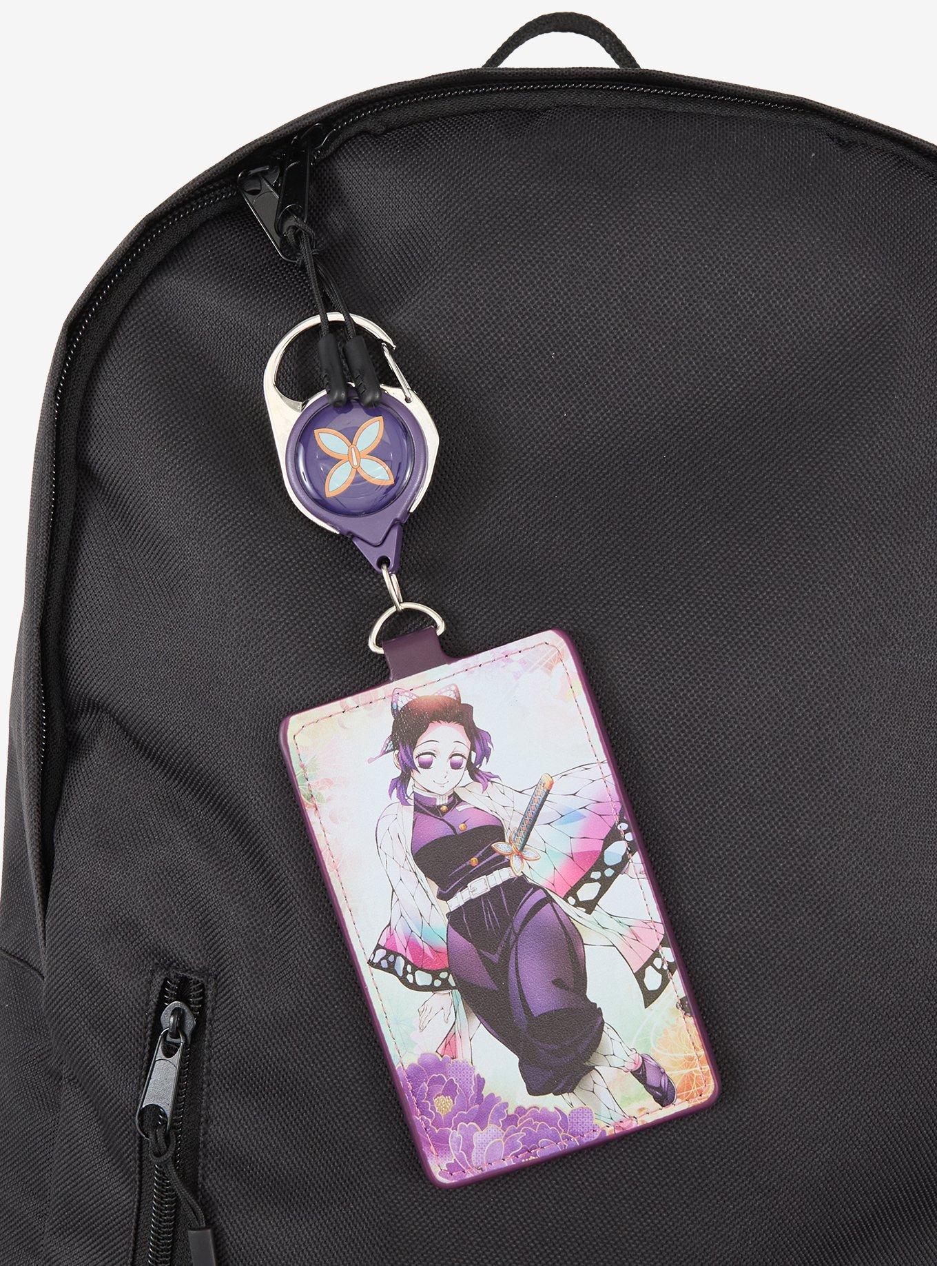 Demon Slayer: Kimetsu no Yaiba Shinobu Retractable Lanyard, , alternate - view 3
