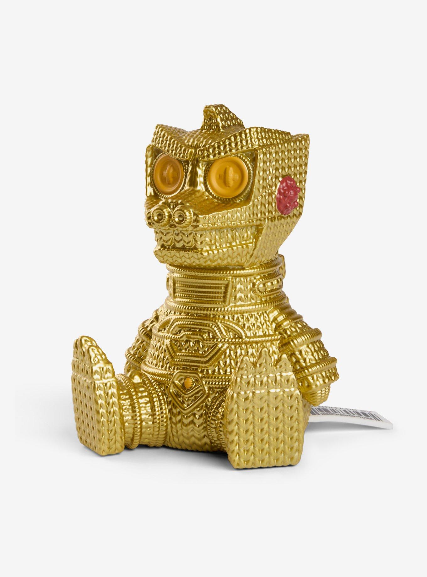 Handmade By Robots Godzilla Mechagodzilla #253 (Gold) Vinyl Figure, , hi-res