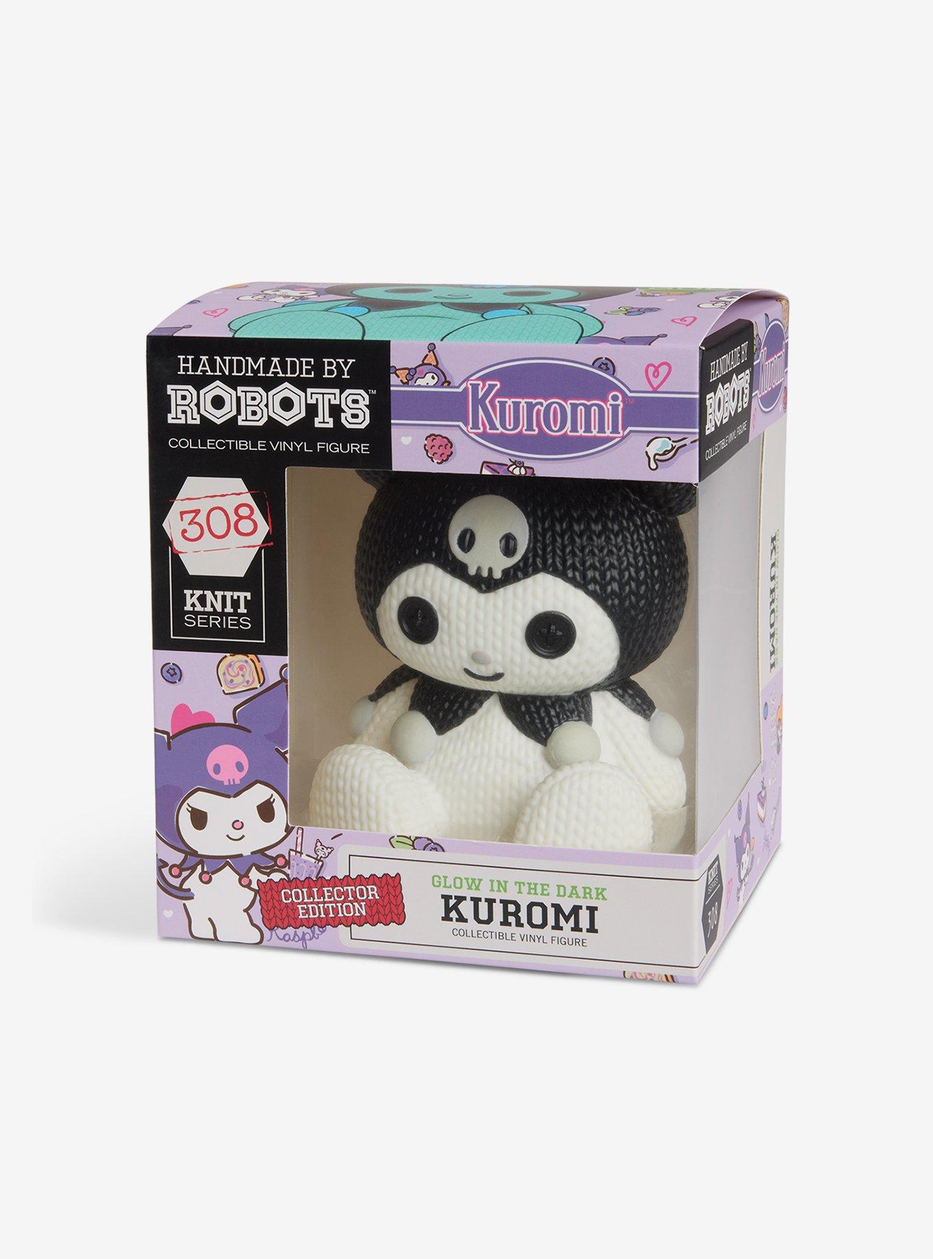 Handmade By Robots Hello Kitty & Friends Kuromi #308 (Glow In The Dark) Vinyl Figure, , alternate