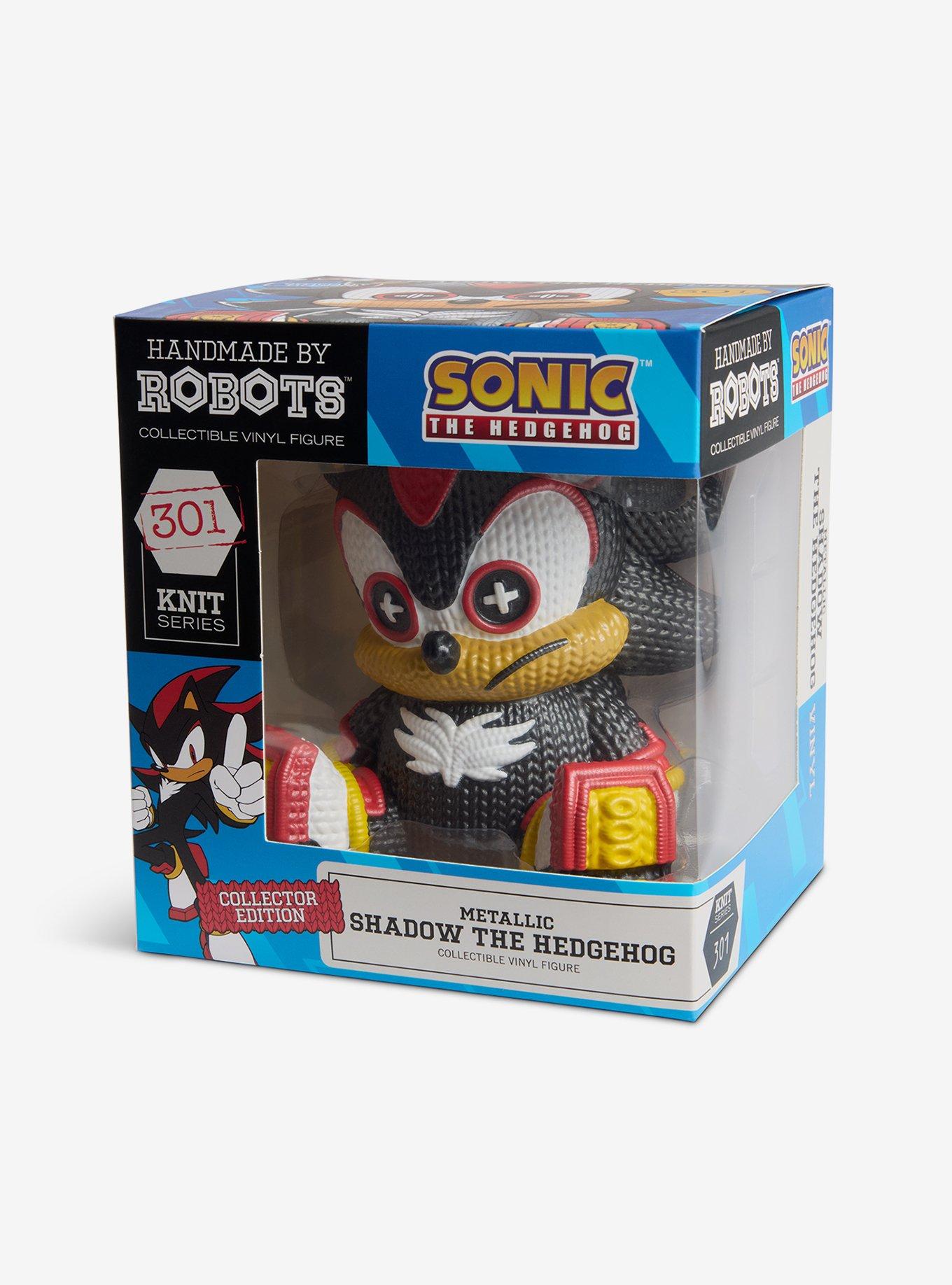 Handmade By Robots Sonic The Hedgehog Shadow (Metallic) Vinyl Figure, , alternate