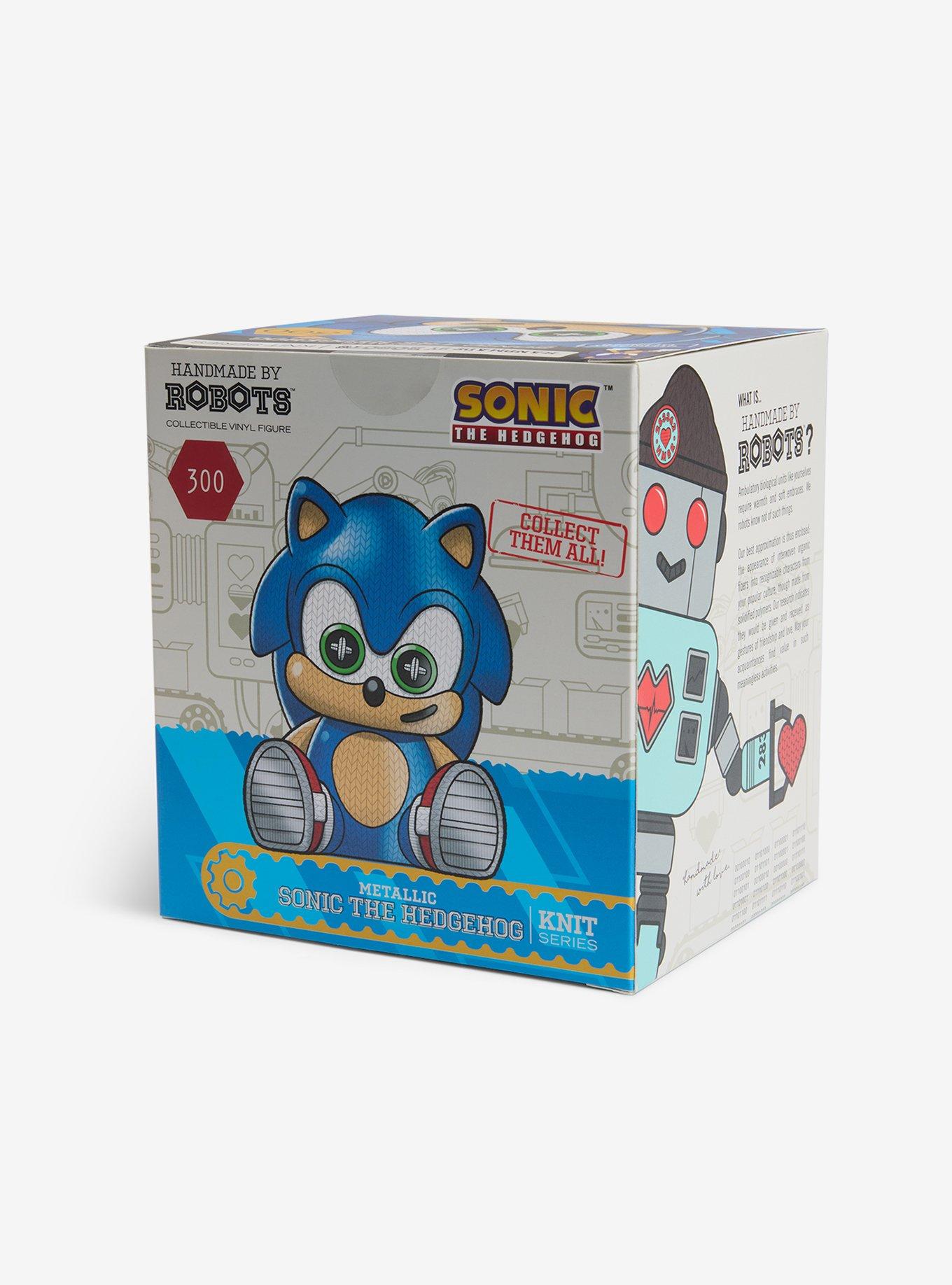 Handmade By Robots Sonic The Hedgehog Sonic (Metallic) Vinyl Figure, , alternate