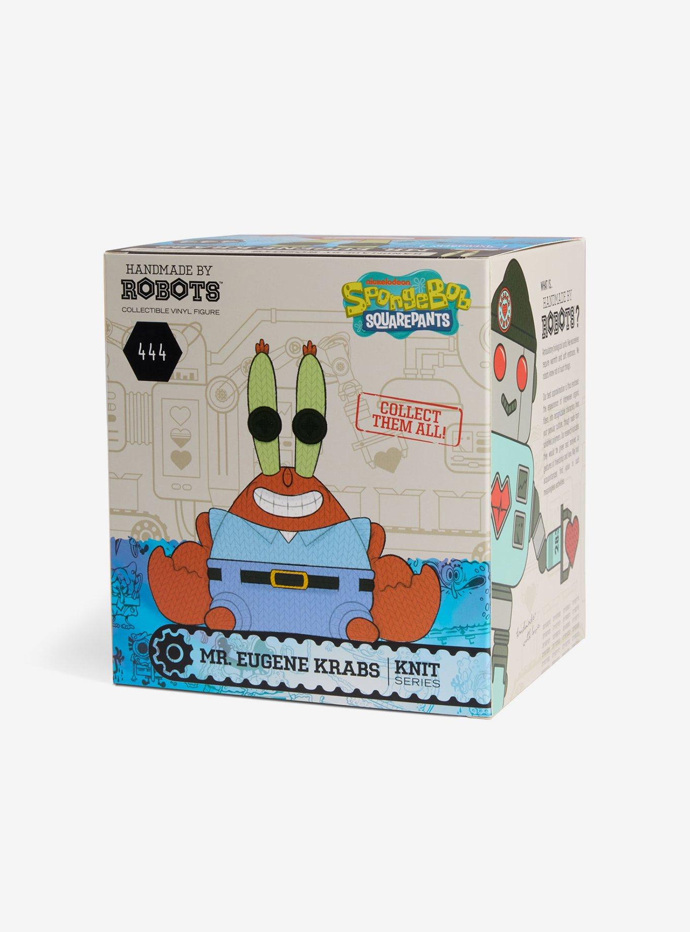 Handmade By Robots SpongeBob SquarePants Mr. Krabbs Vinyl Figure, , alternate