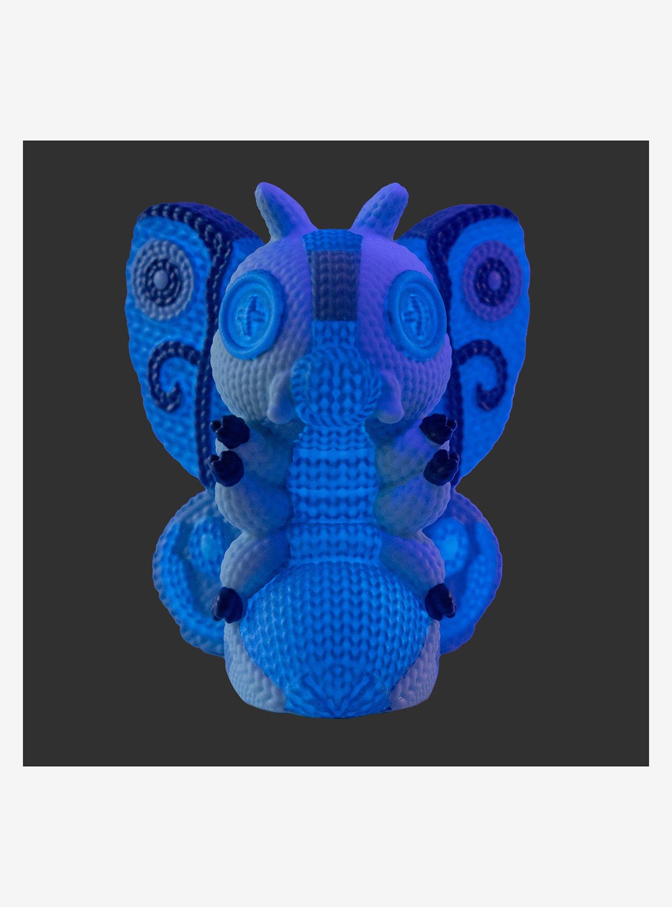 Handmade By Robots Godzilla Mothra #341 (Lunar Glow In The Dark) Vinyl Figure, , alternate