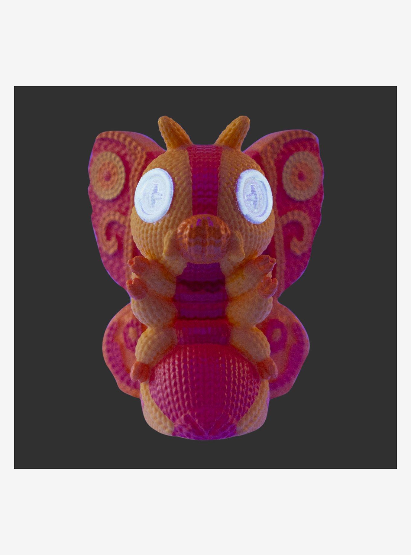 Handmade By Robots Godzilla Mothra #342 (Flame Glow In The Dark) Vinyl Figure, , alternate