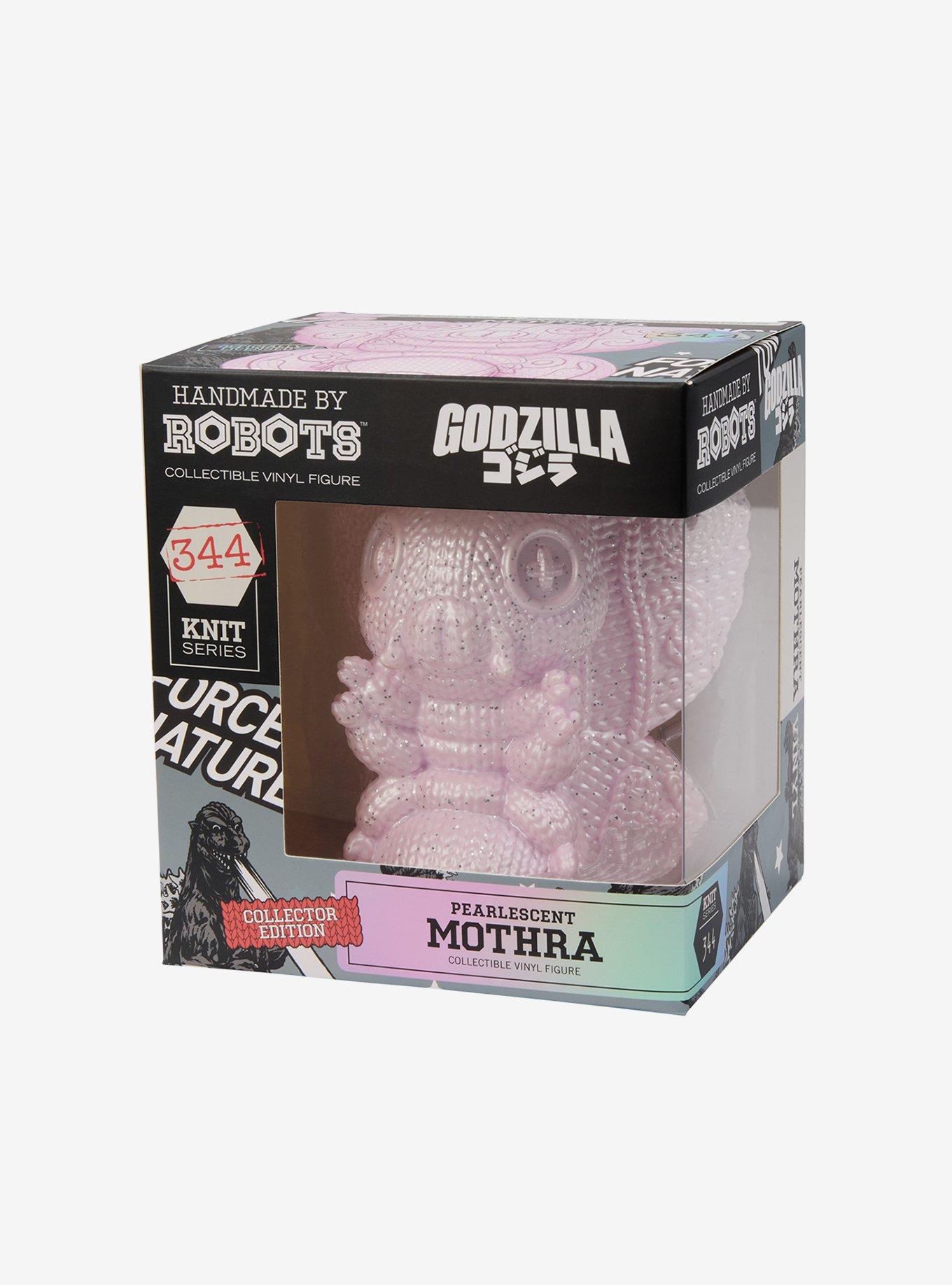 Handmade By Robots Godzilla Mothra #344 (Pearlescent Glitter) Vinyl Figure