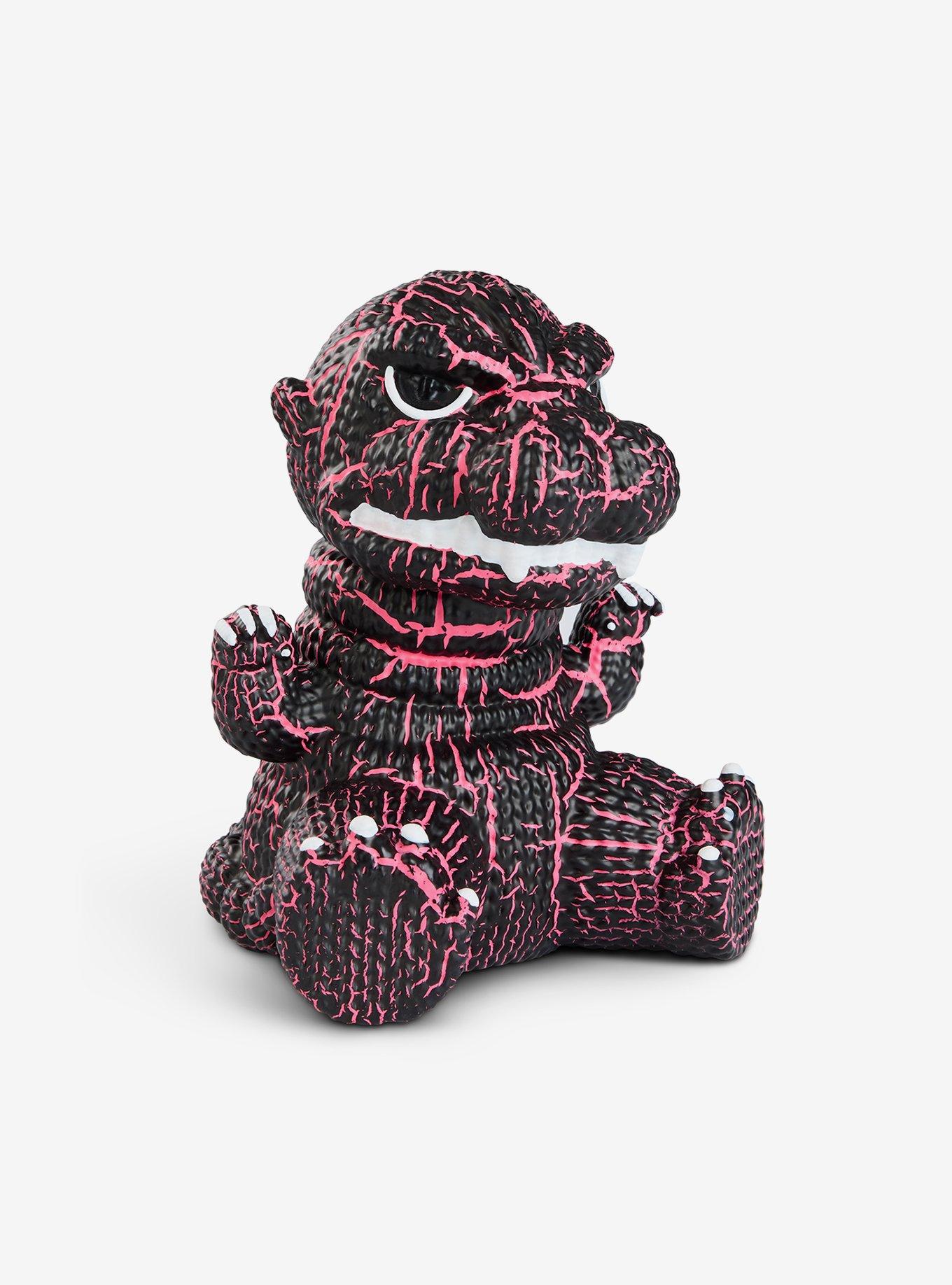 Handmade By Robots Godzilla #224 (Pink & Black Crackle) Vinyl Figure, , hi-res