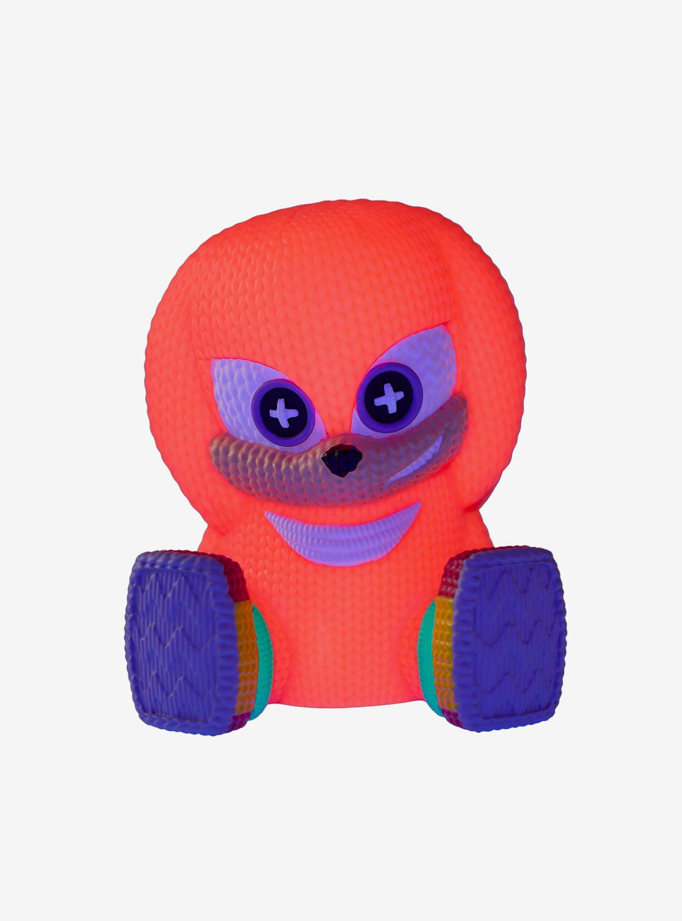 Handmade By Robots Sonic The Hedgehog Knuckles (Blacklight) Vinyl Figure, , alternate