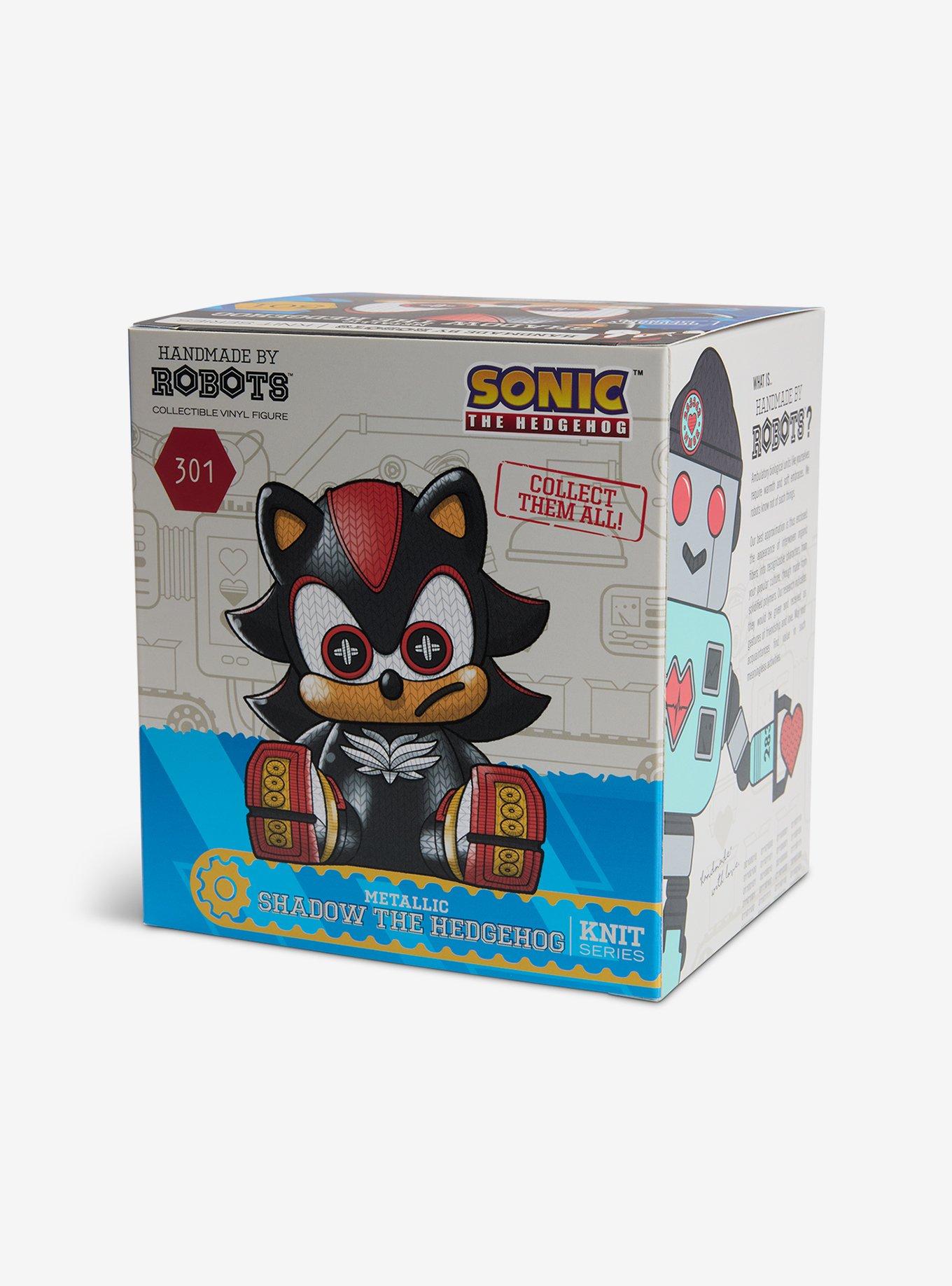 Handmade By Robots Sonic The Hedgehog Shadow (Metallic) Vinyl Figure, , alternate