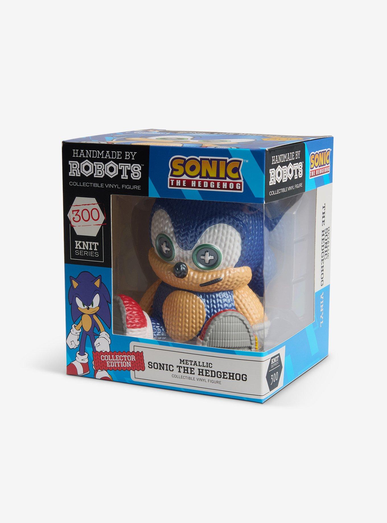 Handmade By Robots Sonic The Hedgehog Sonic (Metallic) Vinyl Figure, , alternate