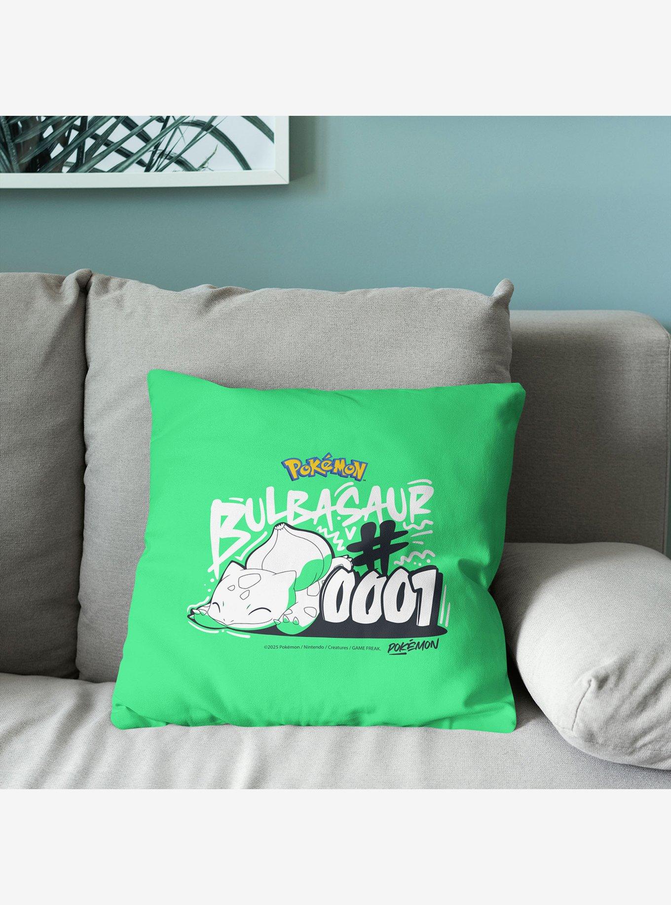 Pok&eacute;mon Bulbasaur 0001 Throw Pillow, , alternate
