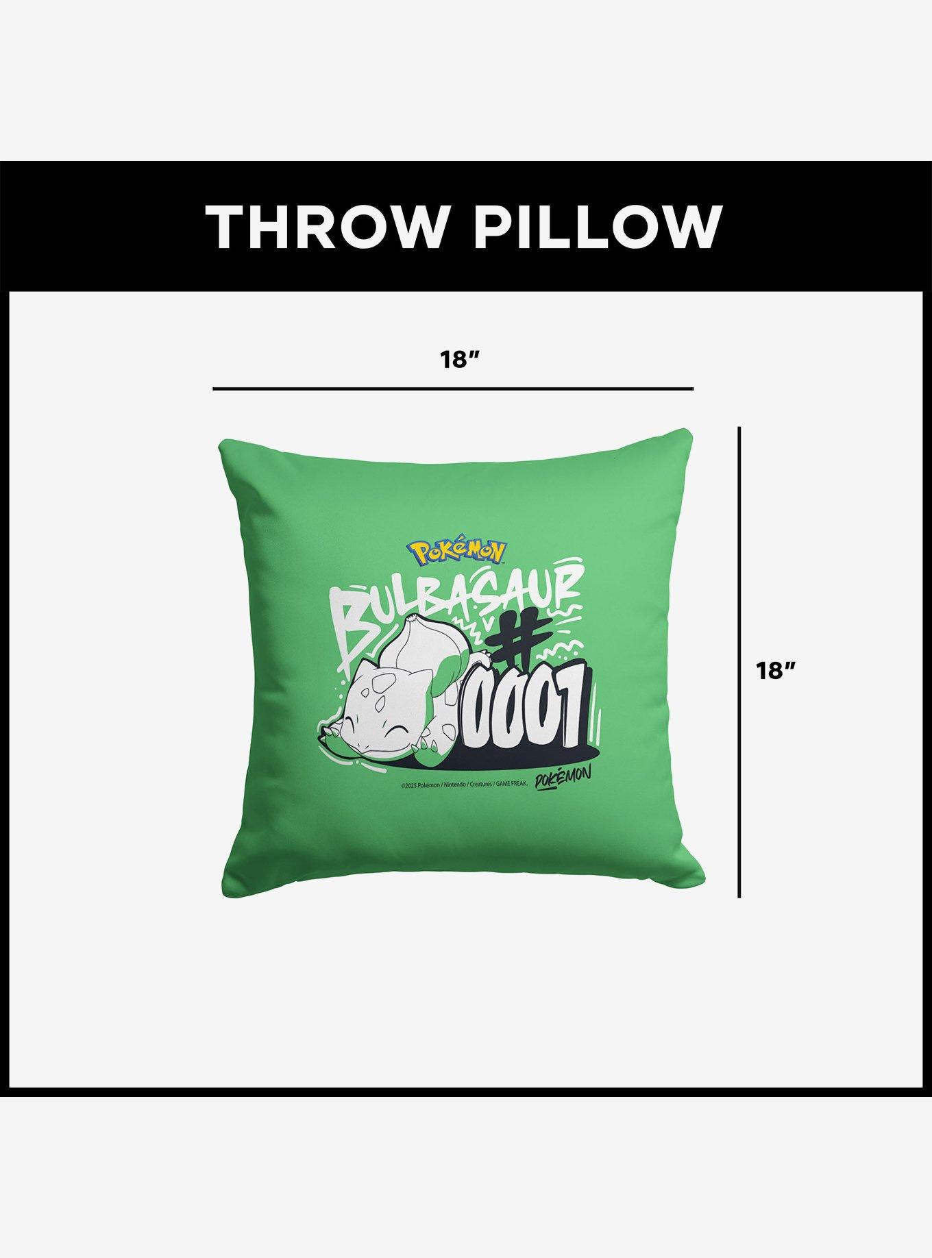 Pok&eacute;mon Bulbasaur 0001 Throw Pillow, , alternate