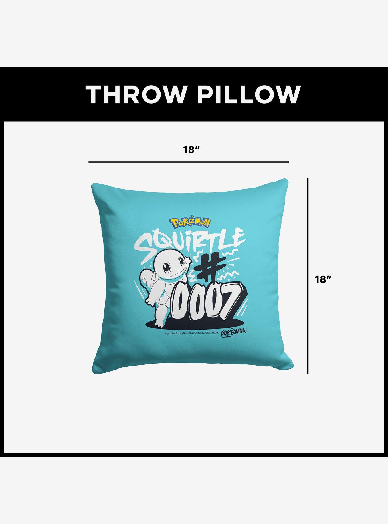 Pok&eacute;mon Squirtle 0007 Throw Pillow, , alternate