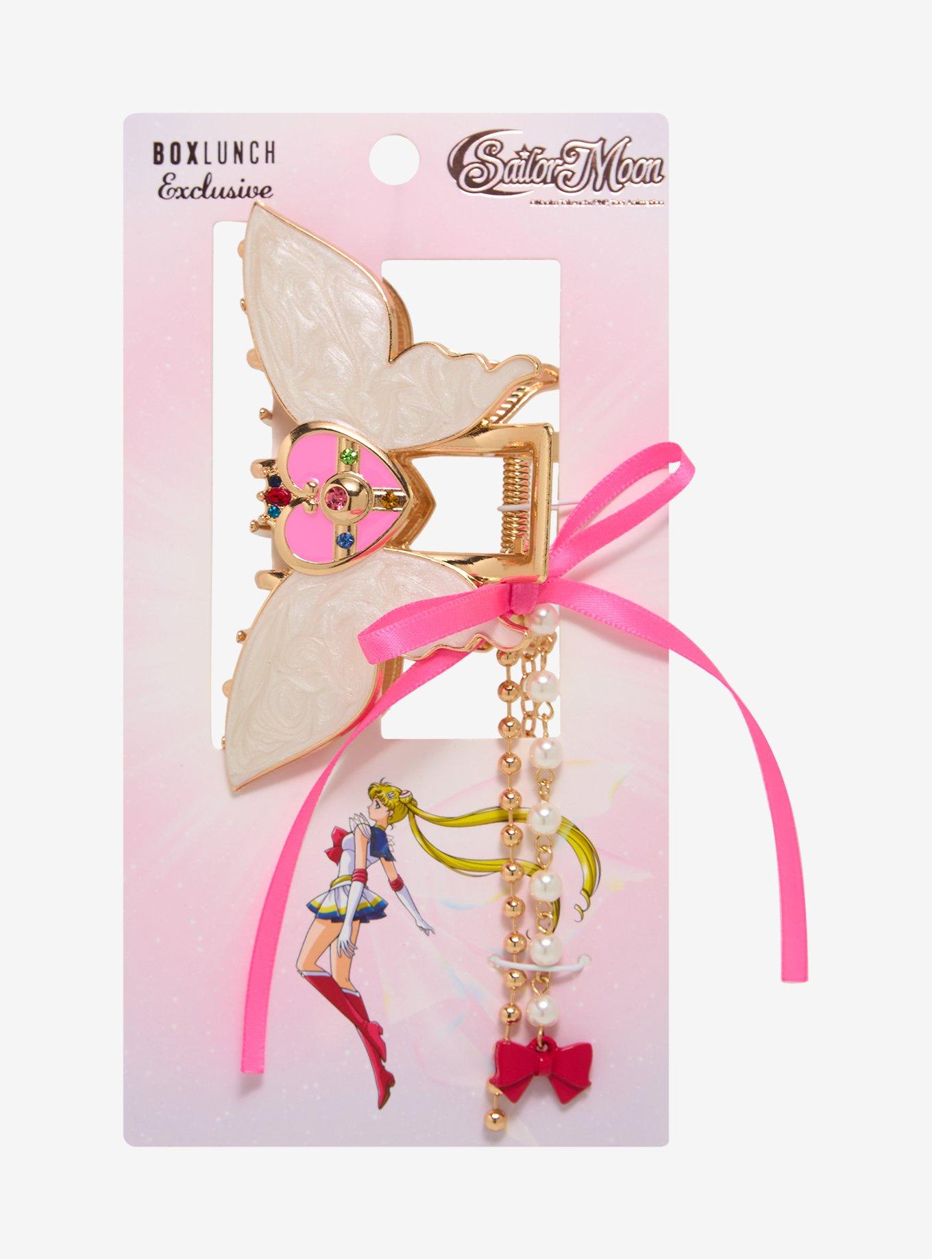 Sailor Moon Winged Bow Claw Clip - BoxLunch Exclusive, , alternate - view 3