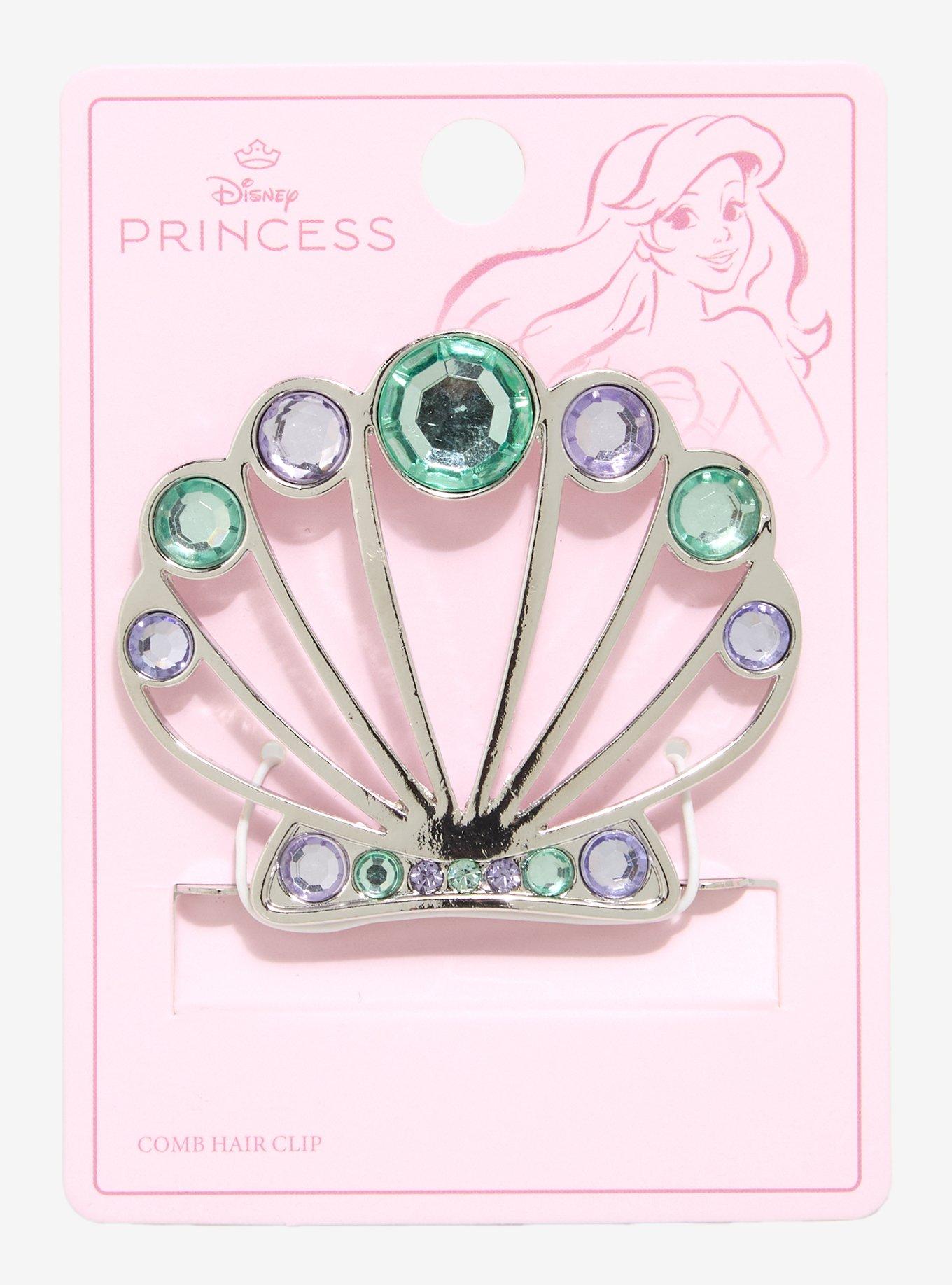 Disney The Little Mermaid Ariel Seashell Tiara Hair Comb - BoxLunch Exclusive, , alternate - view 3