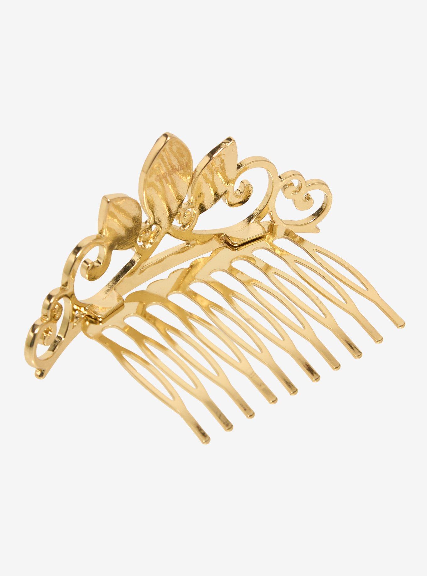 Disney Tangled Rapunzel Tiara Hair Comb - BoxLunch Exclusive, , hi-res