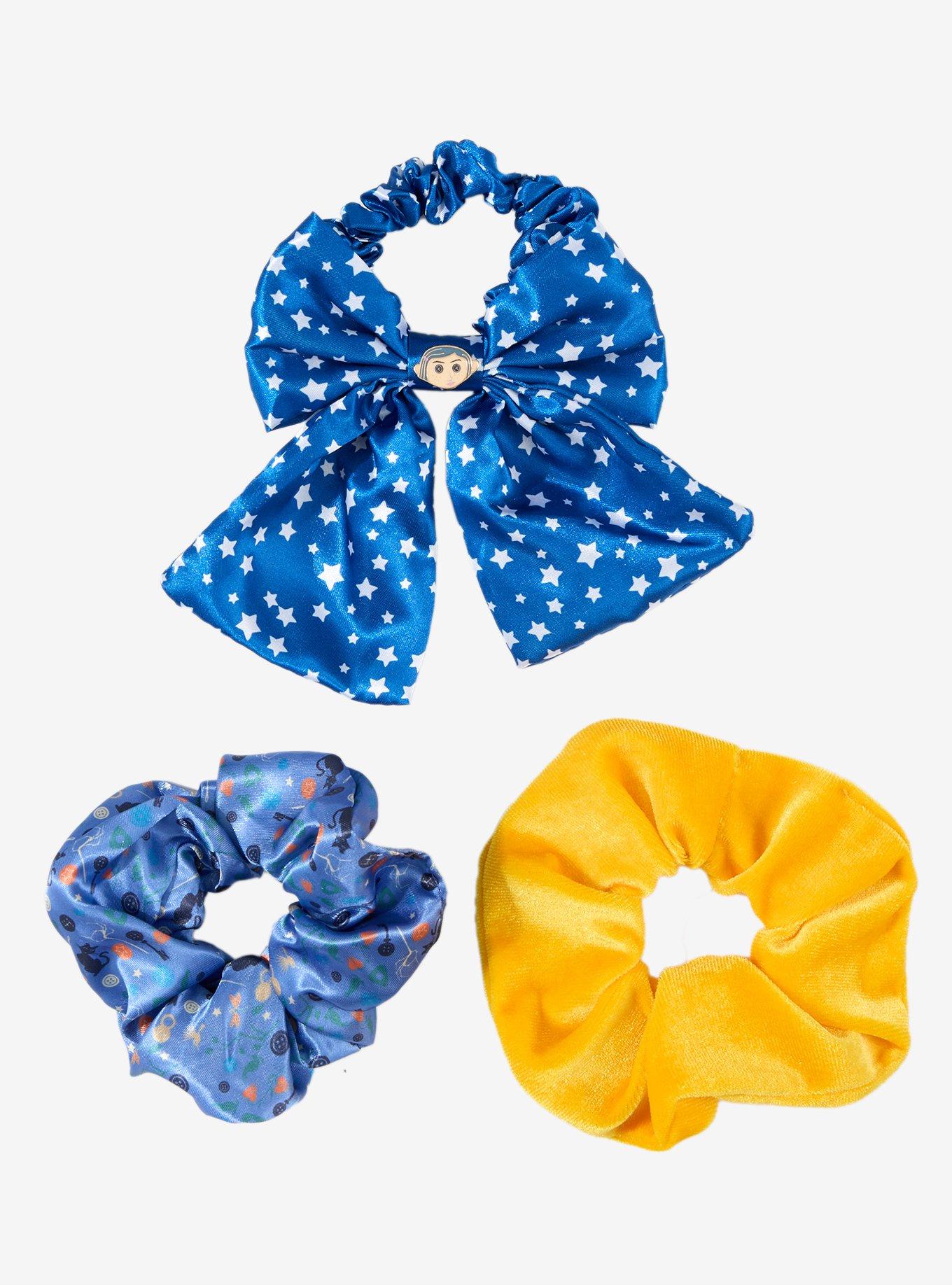 Coraline Icons Scrunchie Set - BoxLunch Exclusive, , alternate - view 3