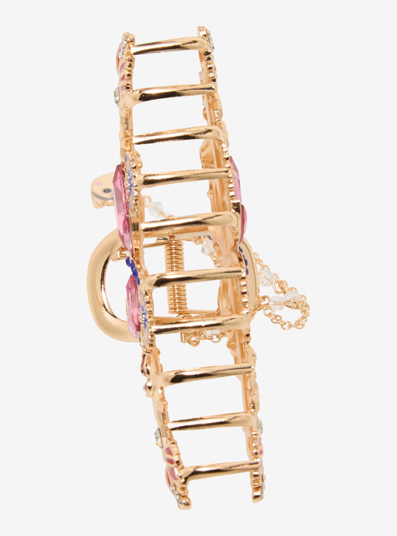 Coraline Dragonfly Claw Clip with Dangling Charm - BoxLunch Exclusive, , hi-res