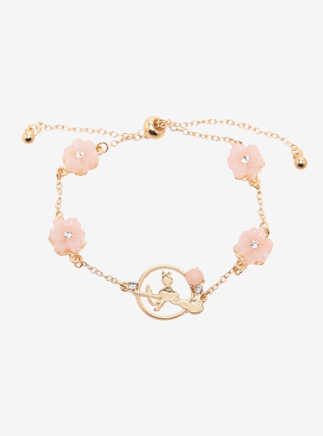 Studio Ghibli&reg; Kiki's Delivery Service Cherry Blossom Bracelet - BoxLunch Exclusive, , hi-res