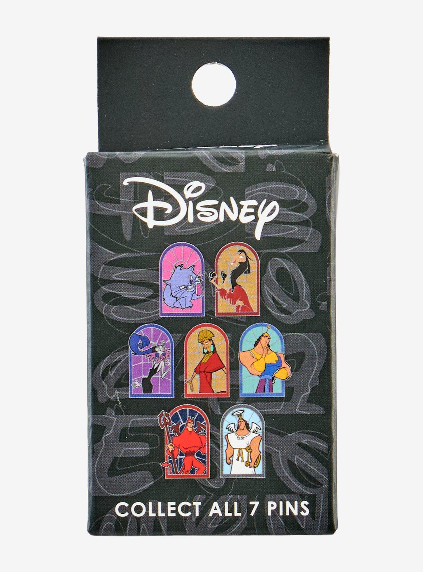 Disney The Emperor's New Groove Characters Stained Glass Window Blind Box Enamel Pin - BoxLunch Exclusive, , hi-res
