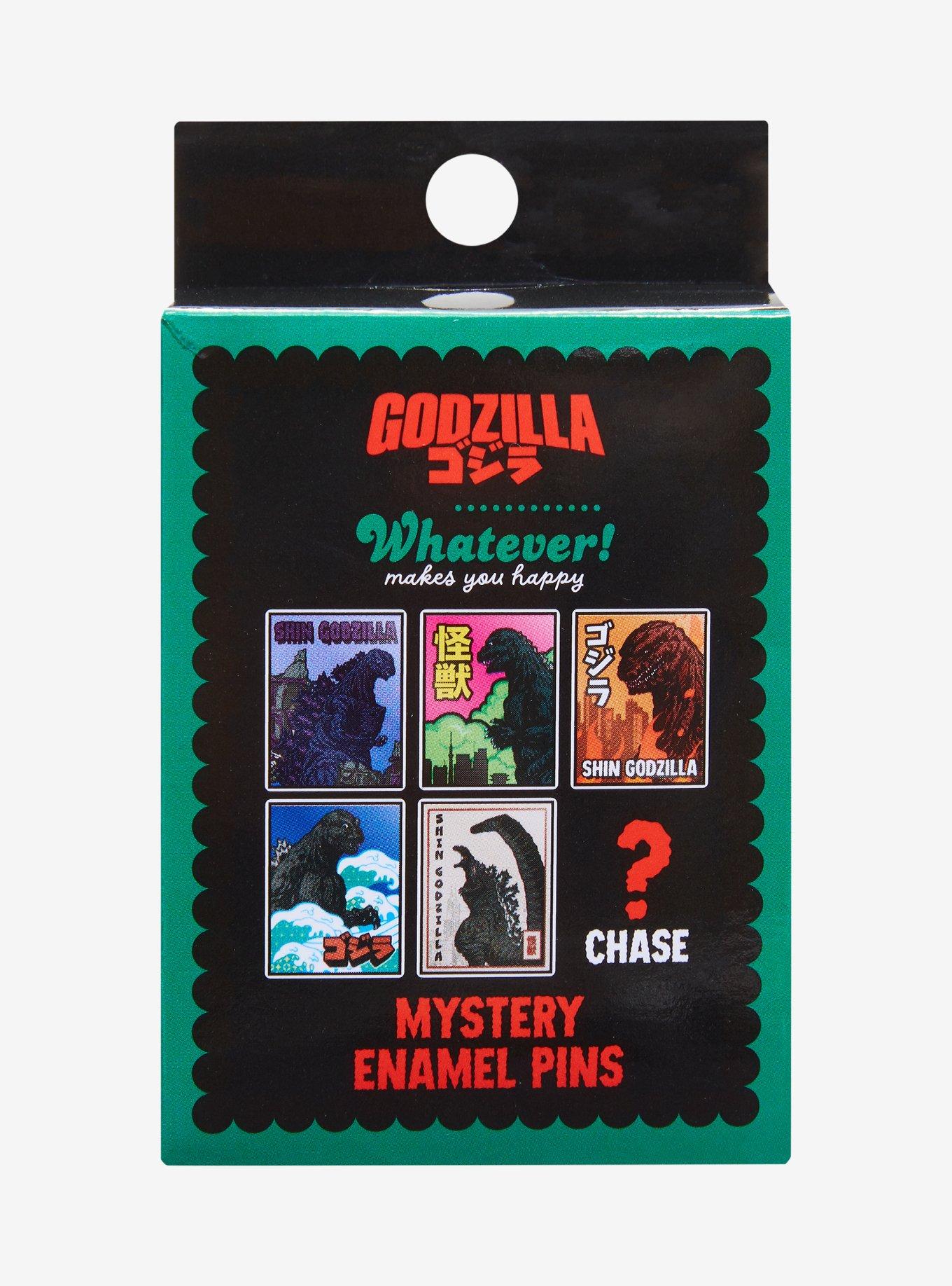 Godzilla x Whatever! Makes You Happy Poster Blind Box Enamel Pin