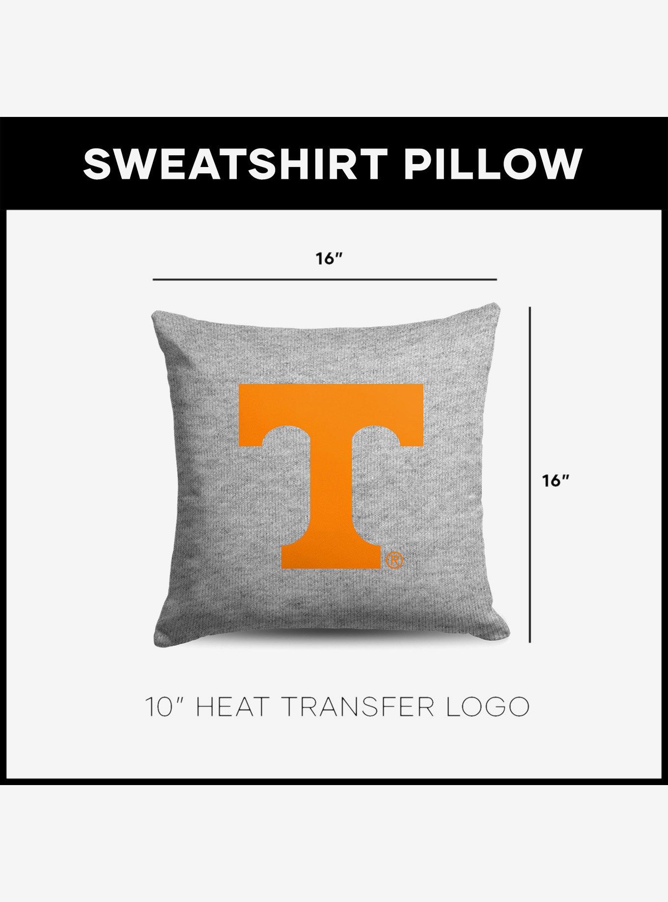 NCAA Tennessee Volunteers Logo Sweatshirt Pillow, , alternate