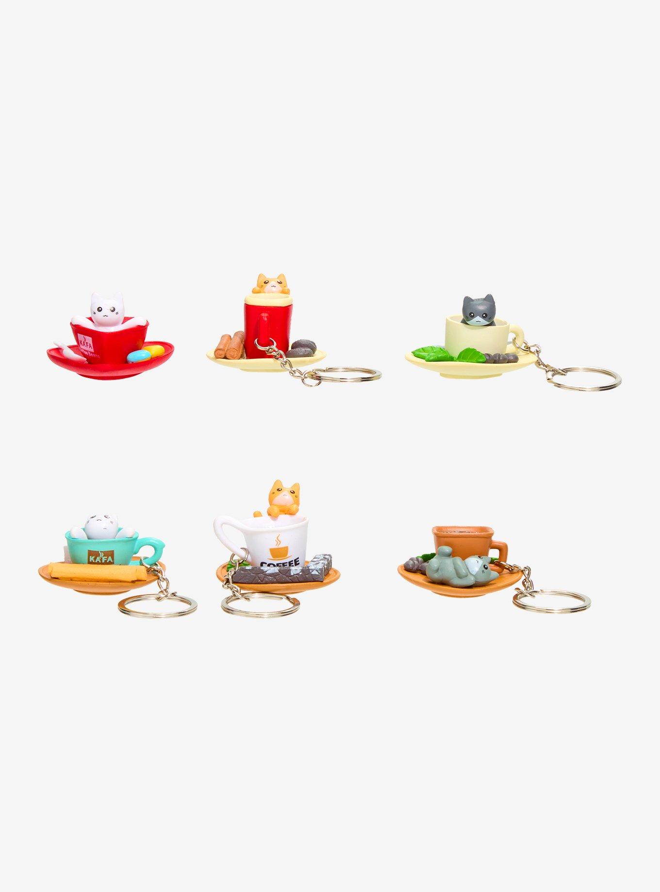 Cat Cafe Blind Blind Assorted Keychain, , hi-res
