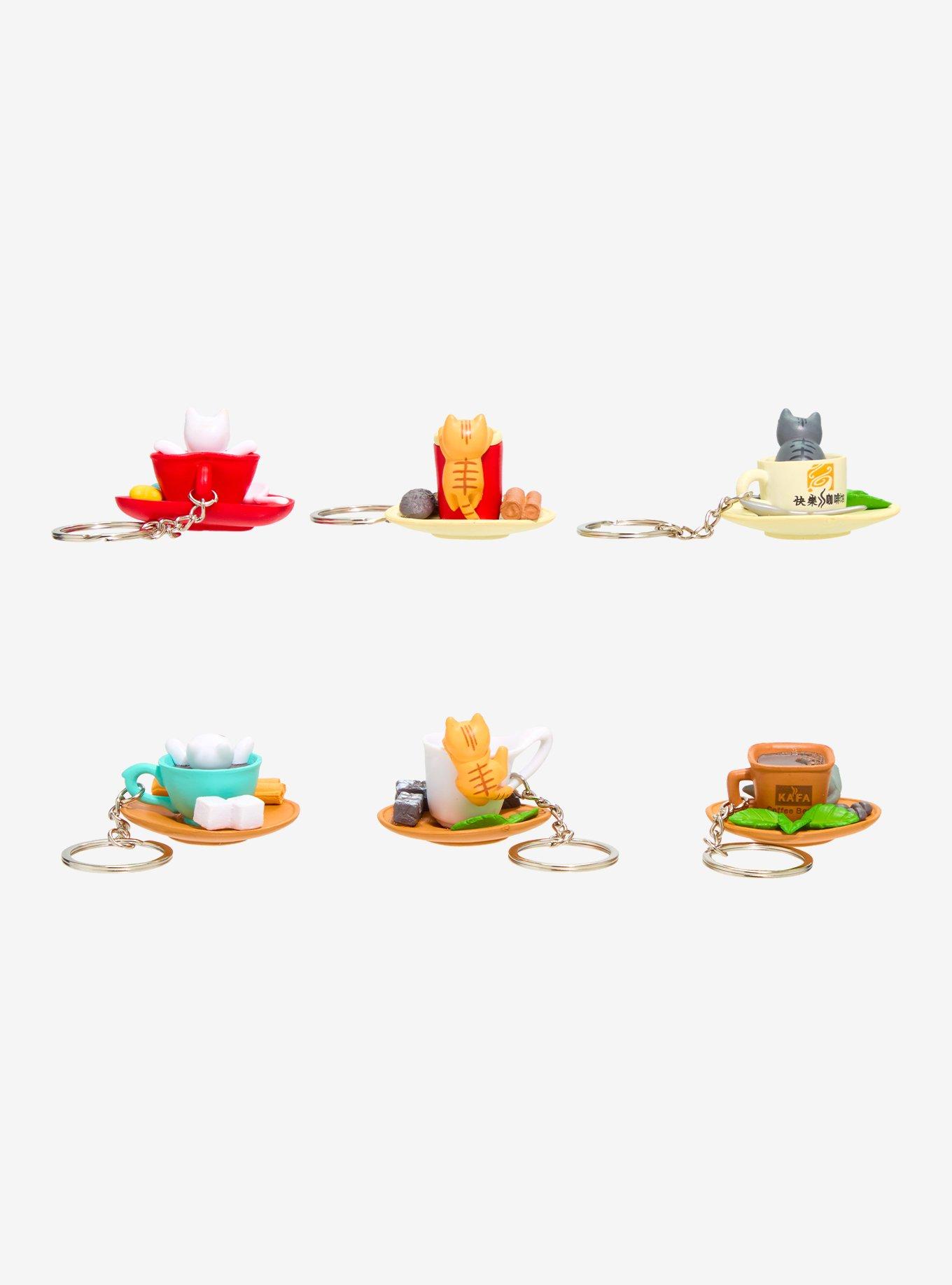 Cat Cafe Blind Blind Assorted Keychain, , alternate