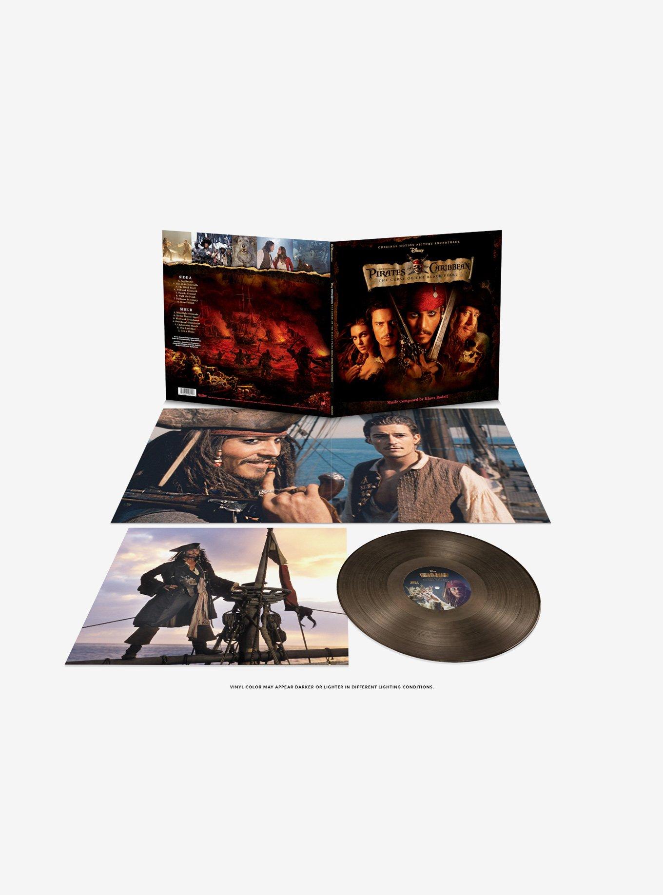 Disney The Pirates of the Caribbean: The Curse of The Black Pearl Soundtrack Vinyl Record, , alternate