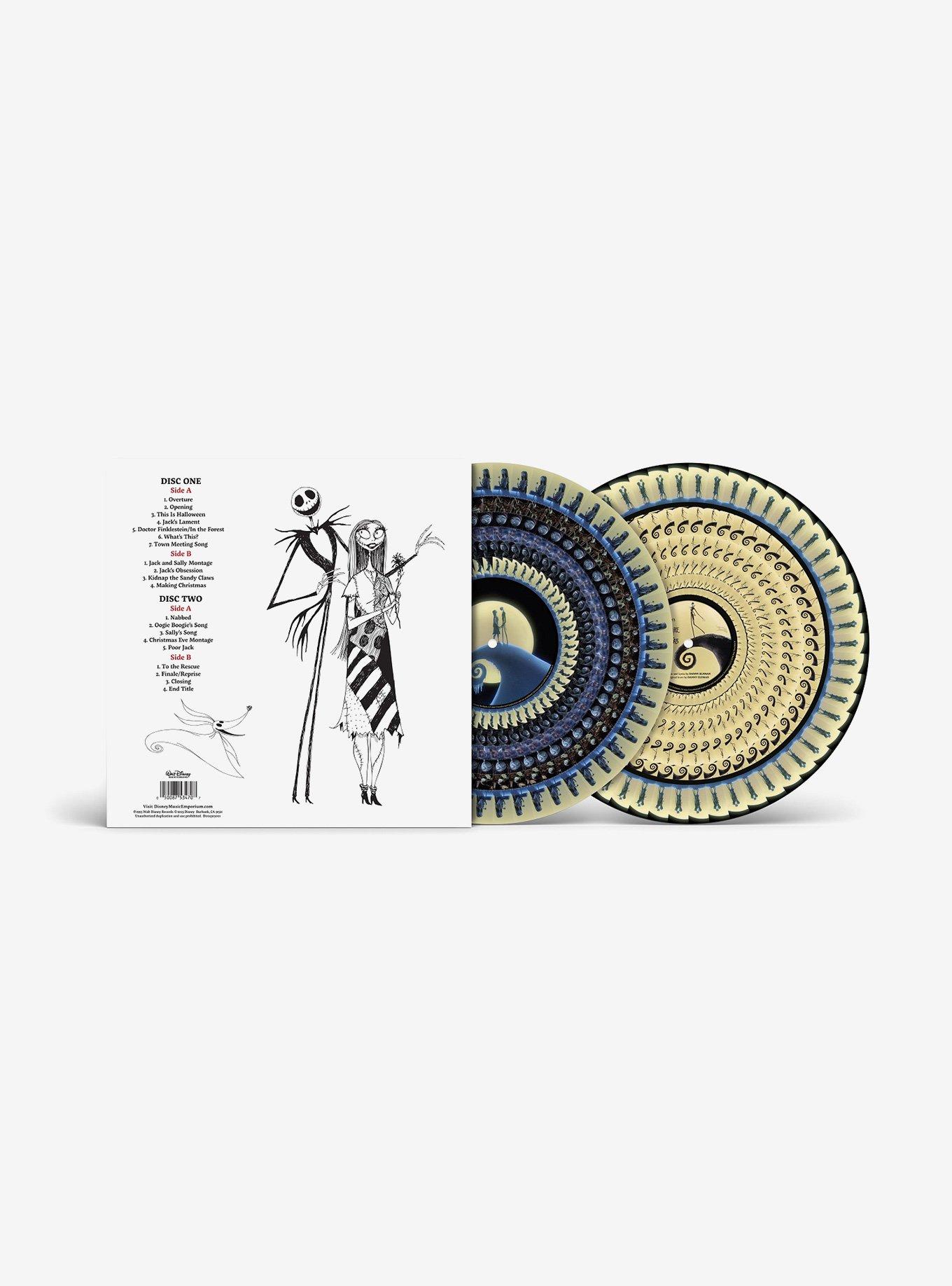 Disney The Nightmare Before Christmas Soundtrack Zoetrope Vinyl Record, , hi-res