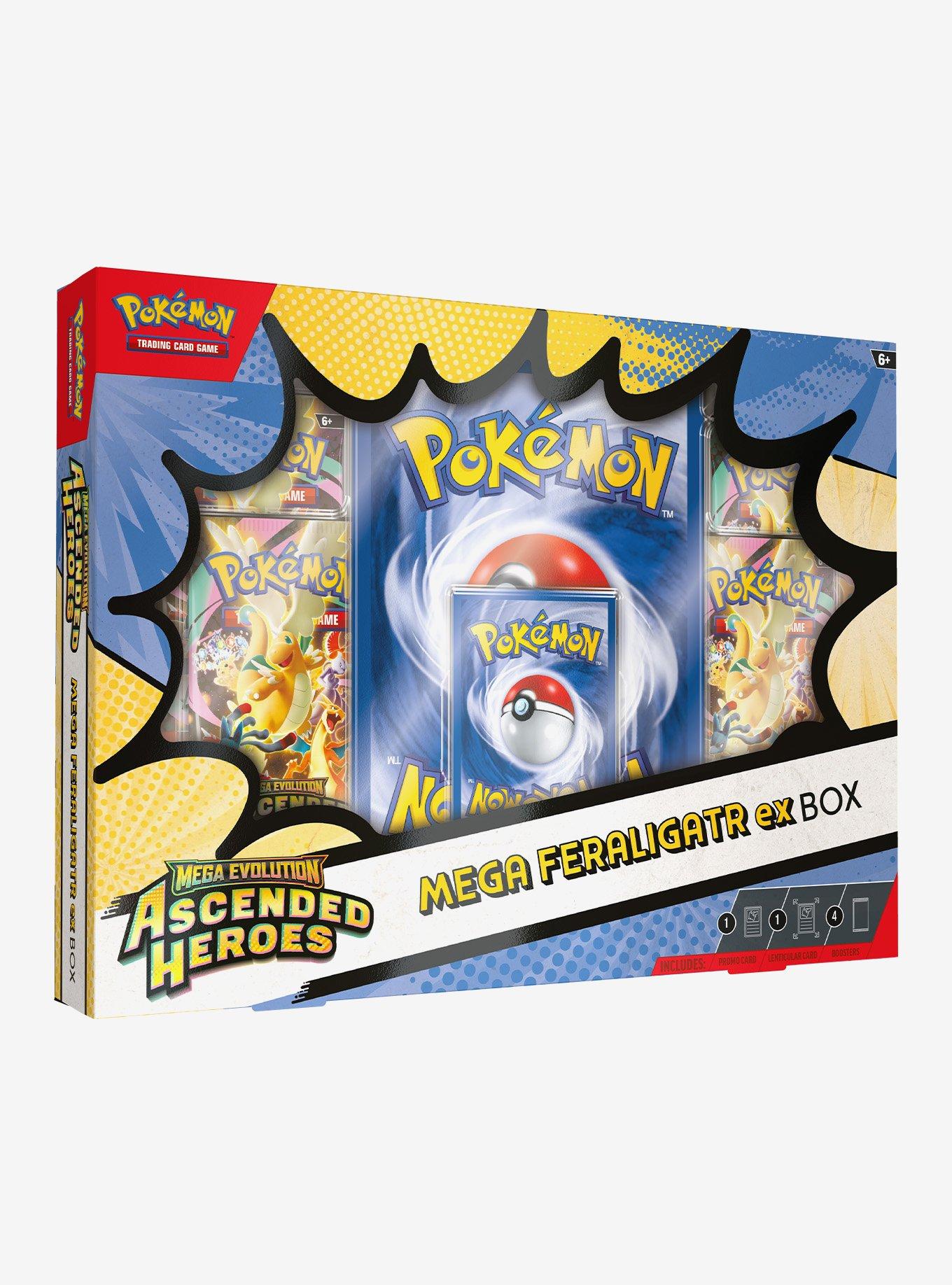 Pok&eacute;mon TCG: Mega Evolution-Ascended Heroes Mega Feraligatr Ex Box, , hi-res