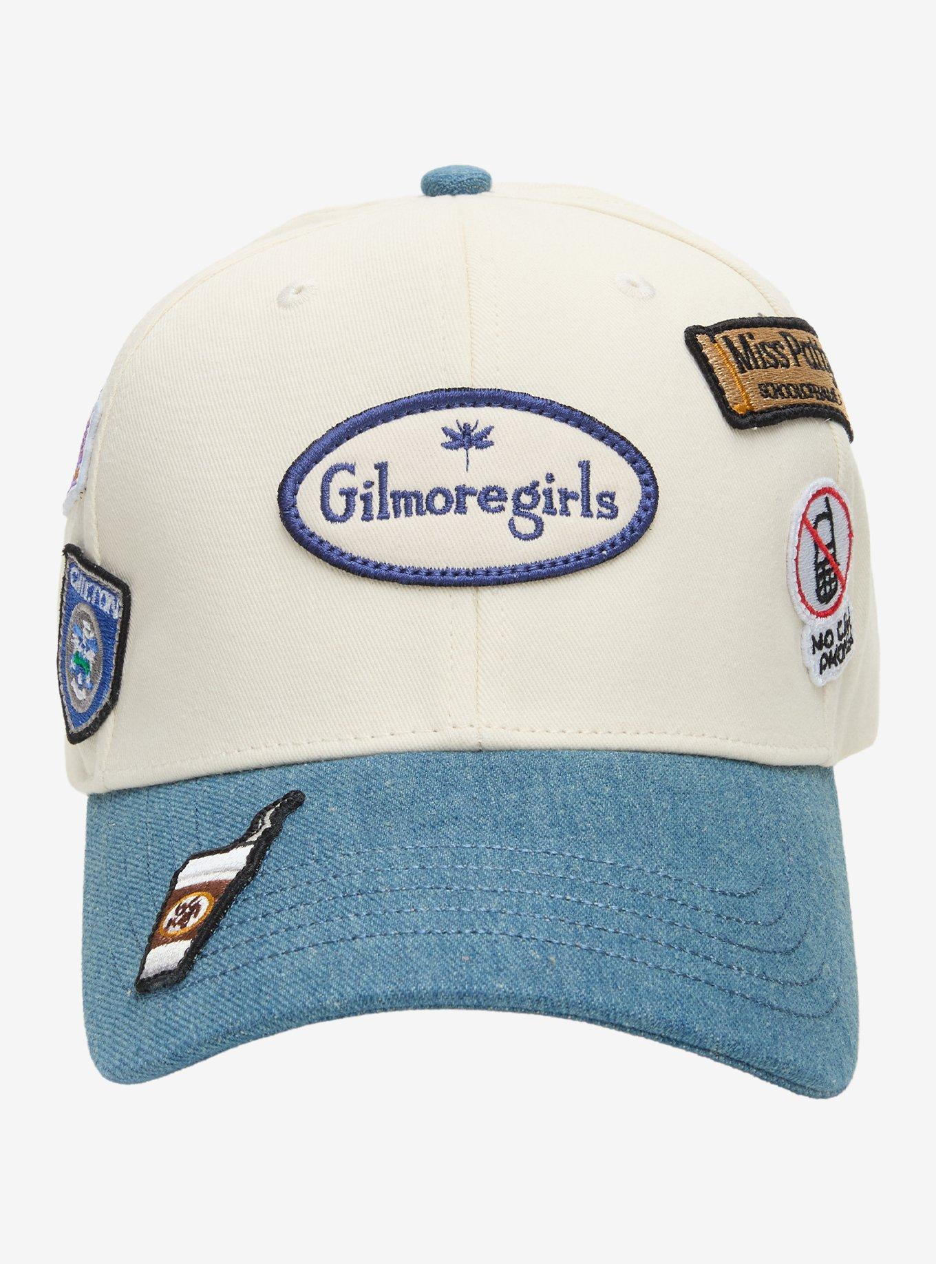 Gilmore Girls Embroidered Patches Ball Cap - BoxLunch Exclusive, , hi-res