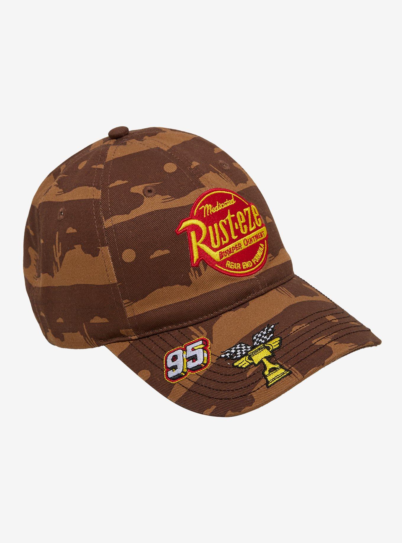 Disney Pixar Cars Rust-Eze Camo Ball Cap - BoxLunch Exclusive, , hi-res