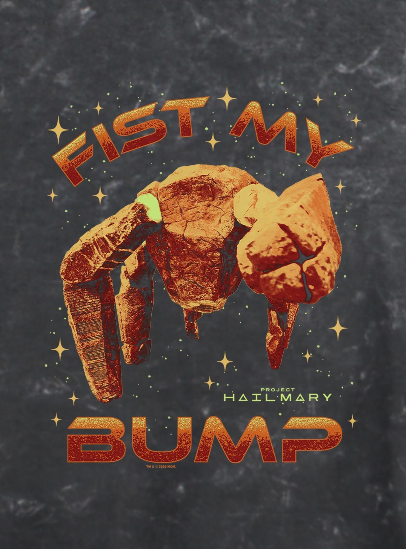 Project Hail Mary Bump Fister Girls Mineral Wash Crop T-Shirt, , hi-res