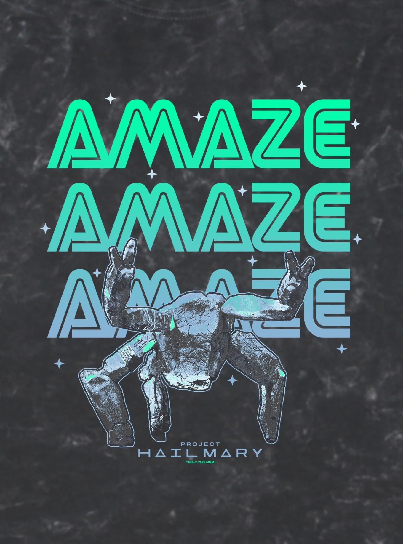 Project Hail Mary Amazing Rocky Mineral Wash T-Shirt, , hi-res