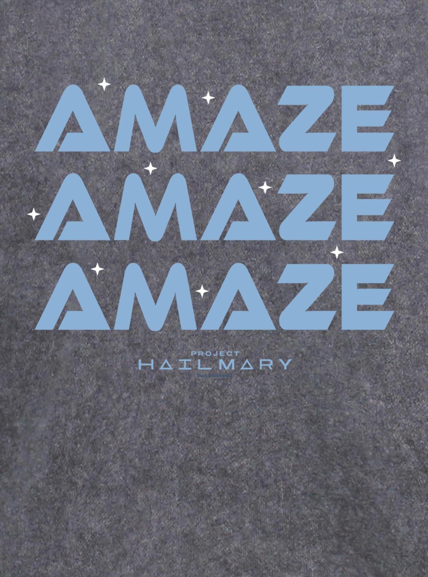 Project Hail Mary Amaze Amaze Amaze Mineral Wash Hoodie, , hi-res