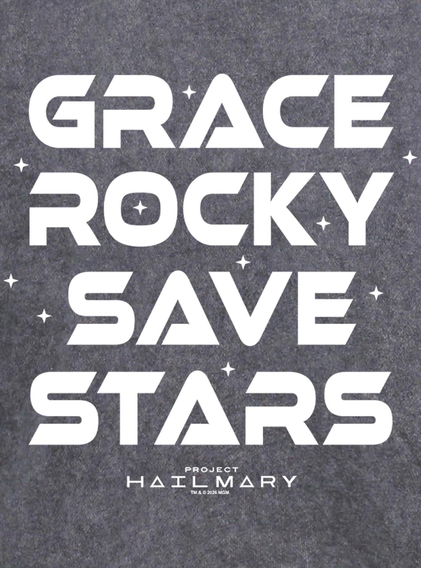 Project Hail Mary Grace Rocky Save Stars Mineral Wash Hoodie, , hi-res